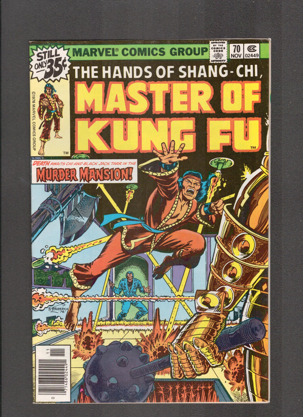 Master of Kung-Fu #70 (1978) Roger Stern - Doug Moench Marvel Comics