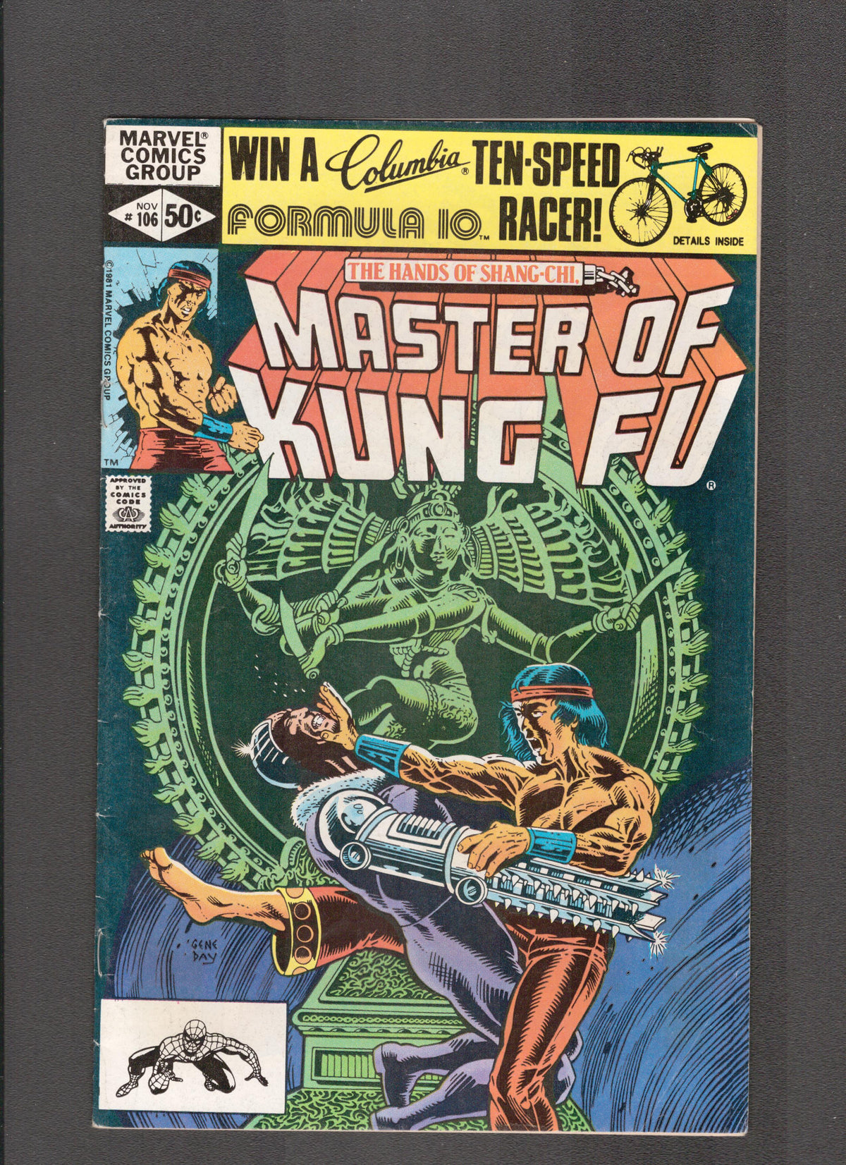Master of Kung-Fu #106 (1981) Doug Moench, Gene Day Marvel Comics