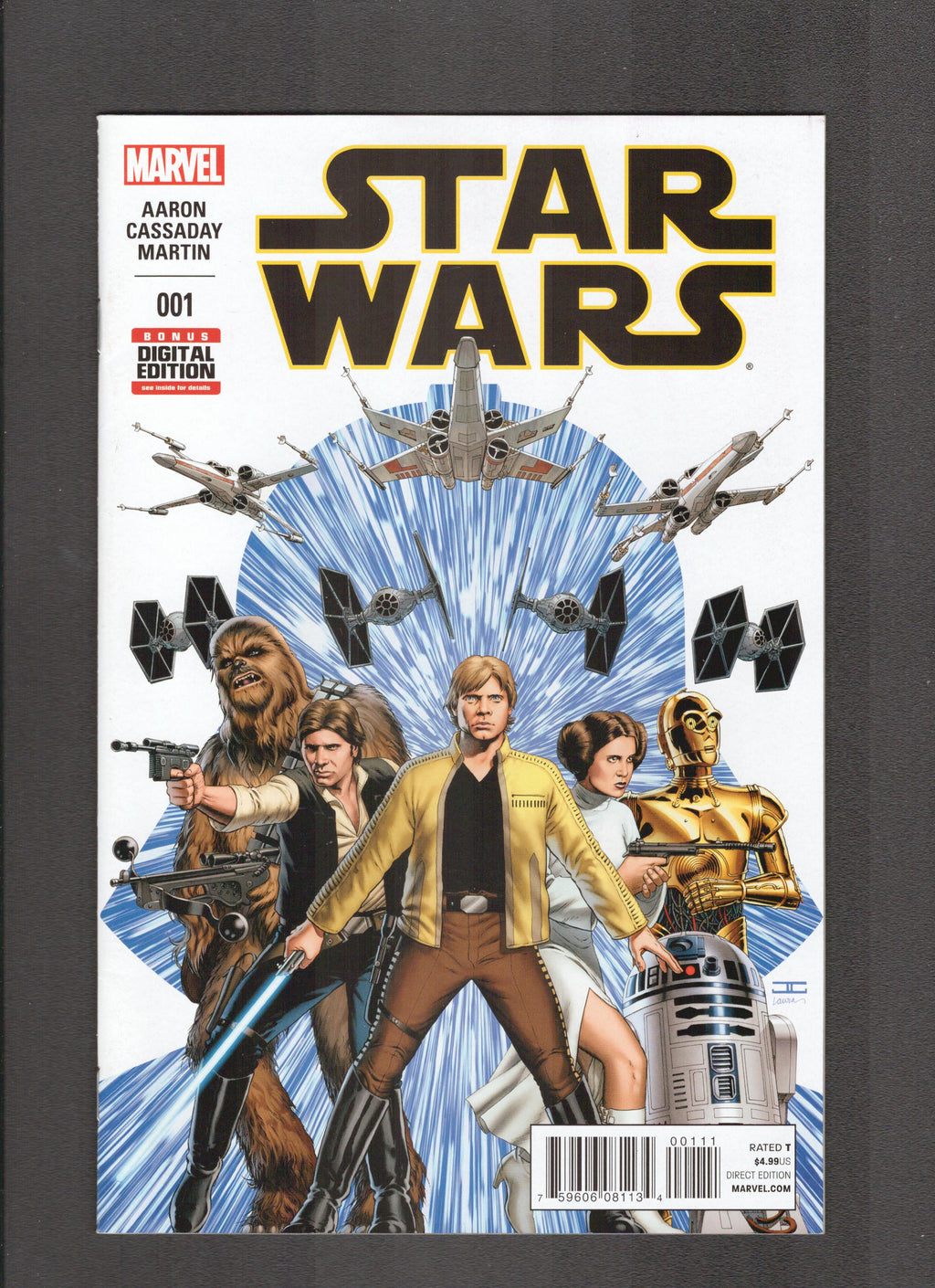 Star Wars   #1 (2015) John Cassaday Marvel Comics