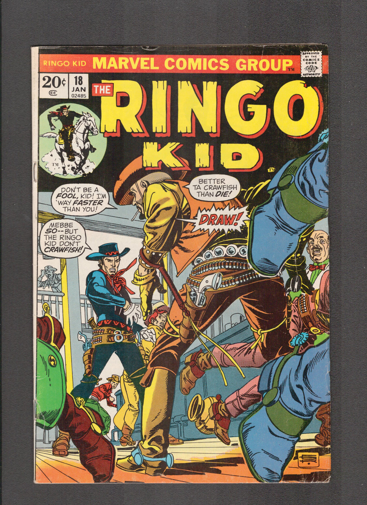 Ringo Kid #18 (1973) Marvel Comics