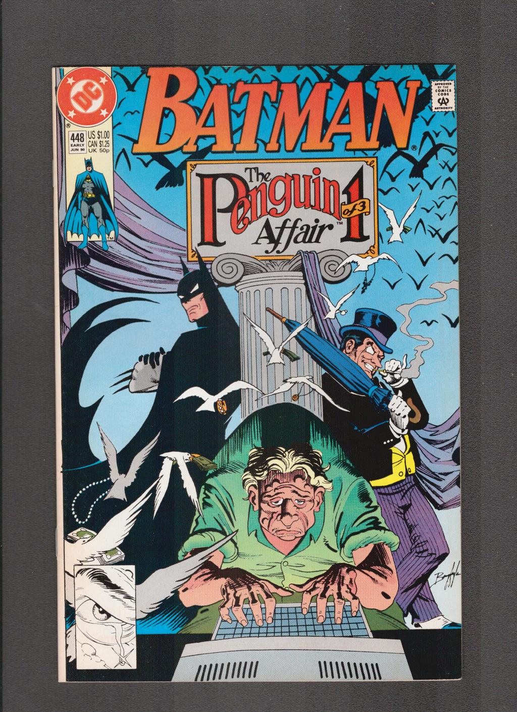 Batman #448 (1990) Jim Aparo - Marv Wolfman DC Comics