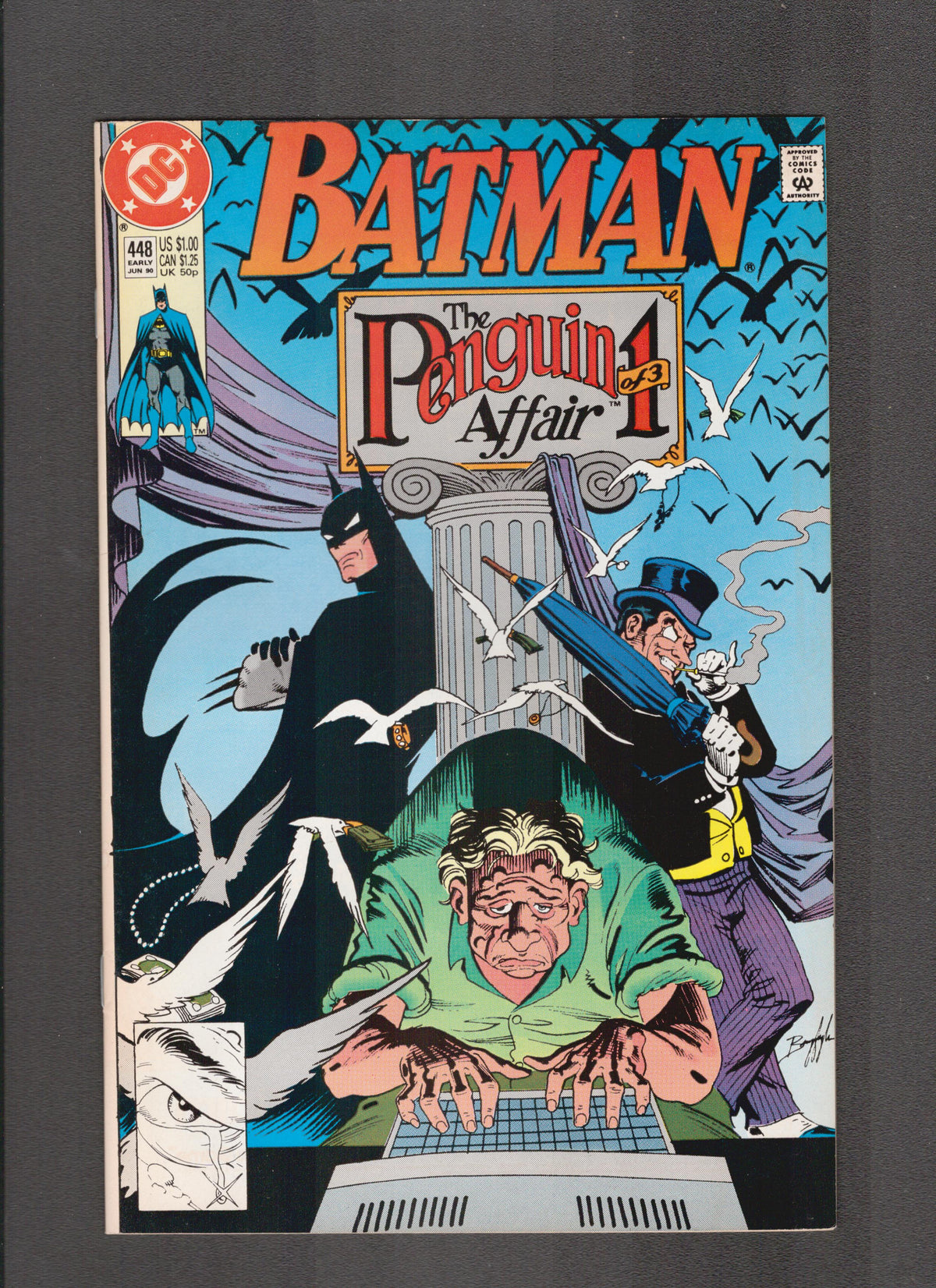 Batman #448 (1990) Jim Aparo - Marv Wolfman DC Comics