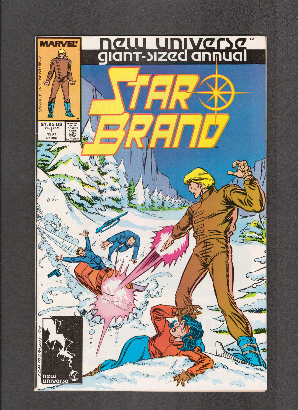 Star Brand Annual #1 (1987) Tom Morgan Marvel Comics