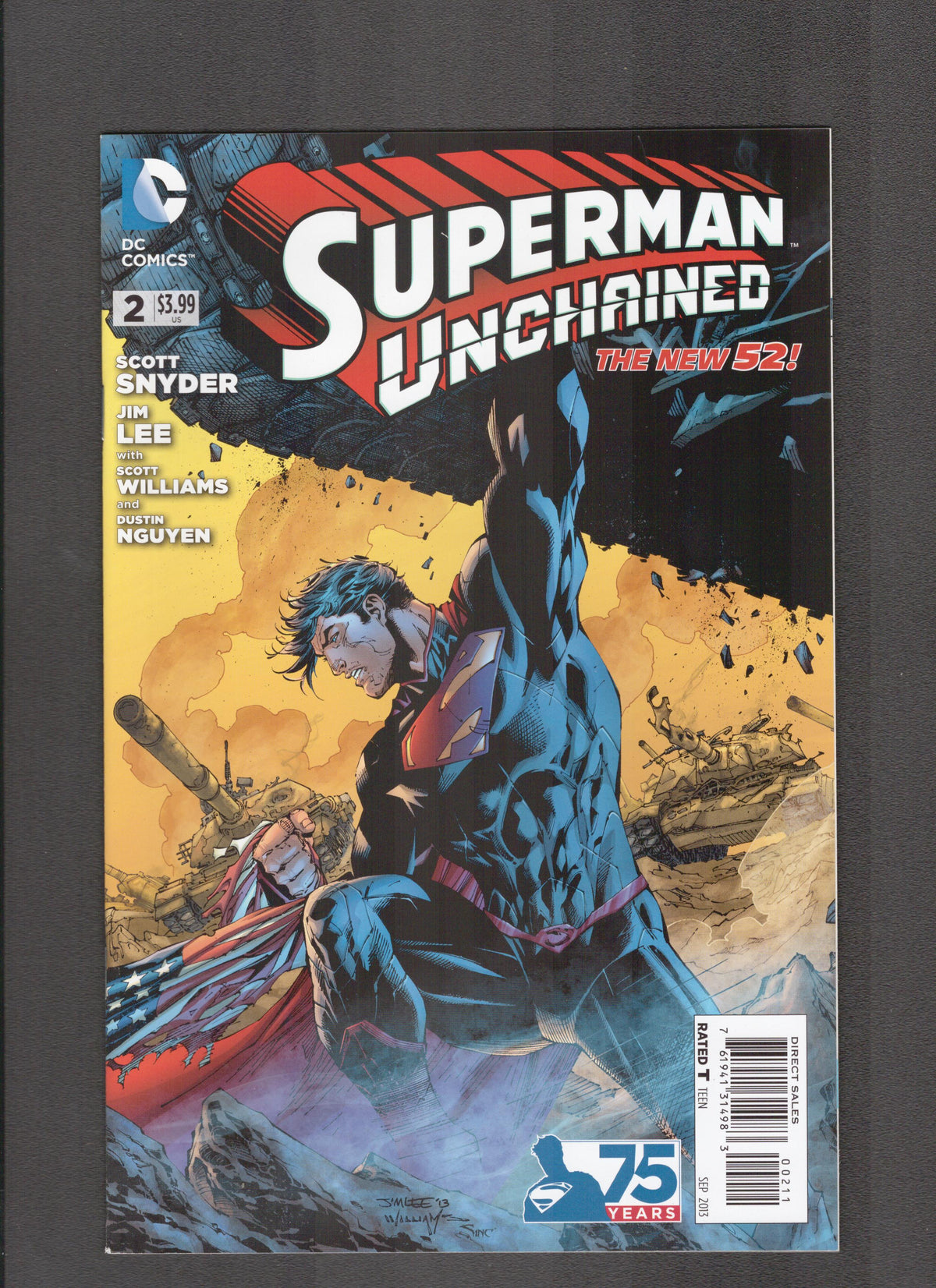 Superman Unchained #2 (2013) Scott Snyder DC Comics