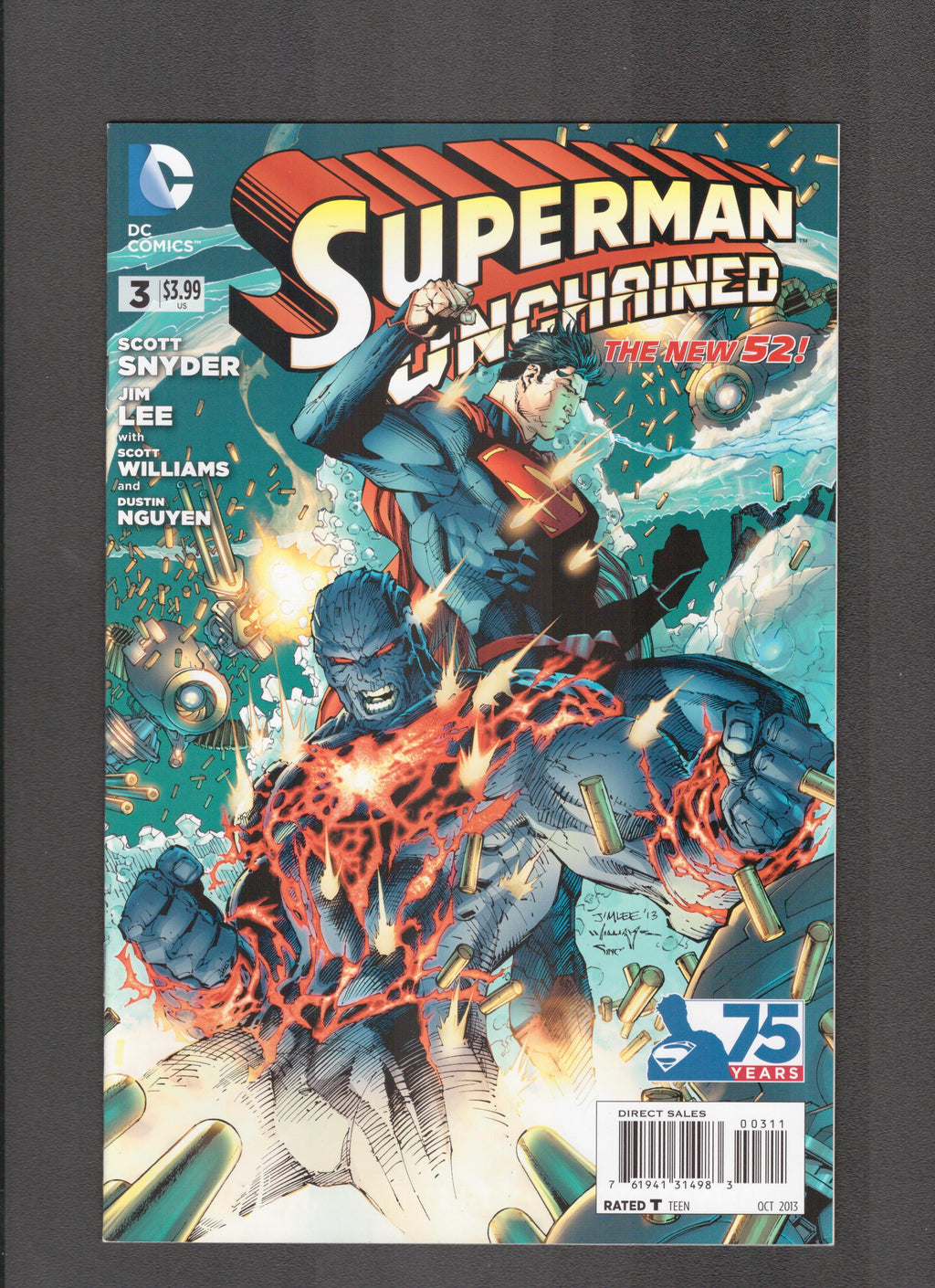 Superman Unchained #3 (2013) Scott Snyder DC Comics
