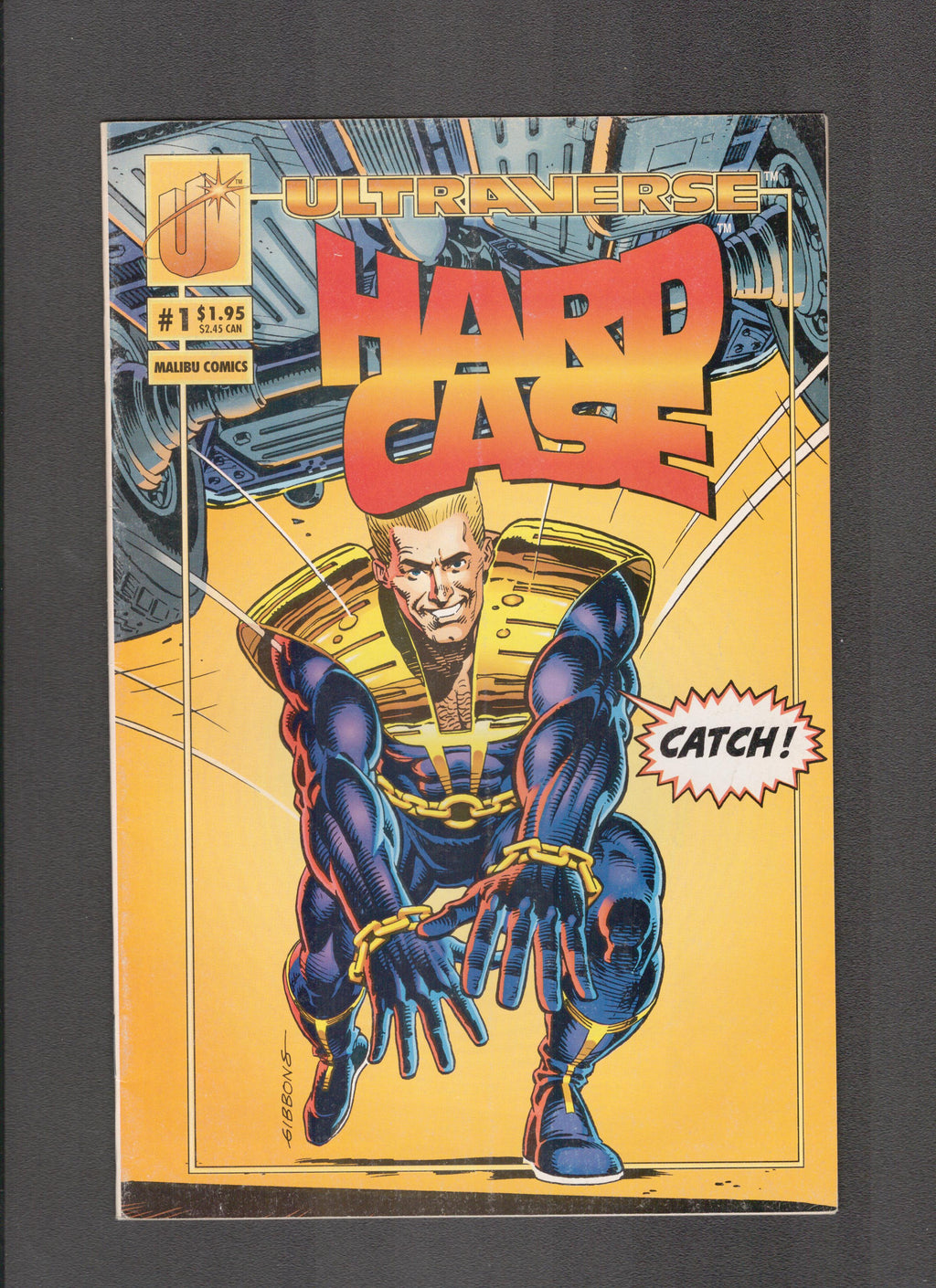 Hard Case #1 (1993) 1st App of Nicholas Lone (Solitaire) Malibu Comics