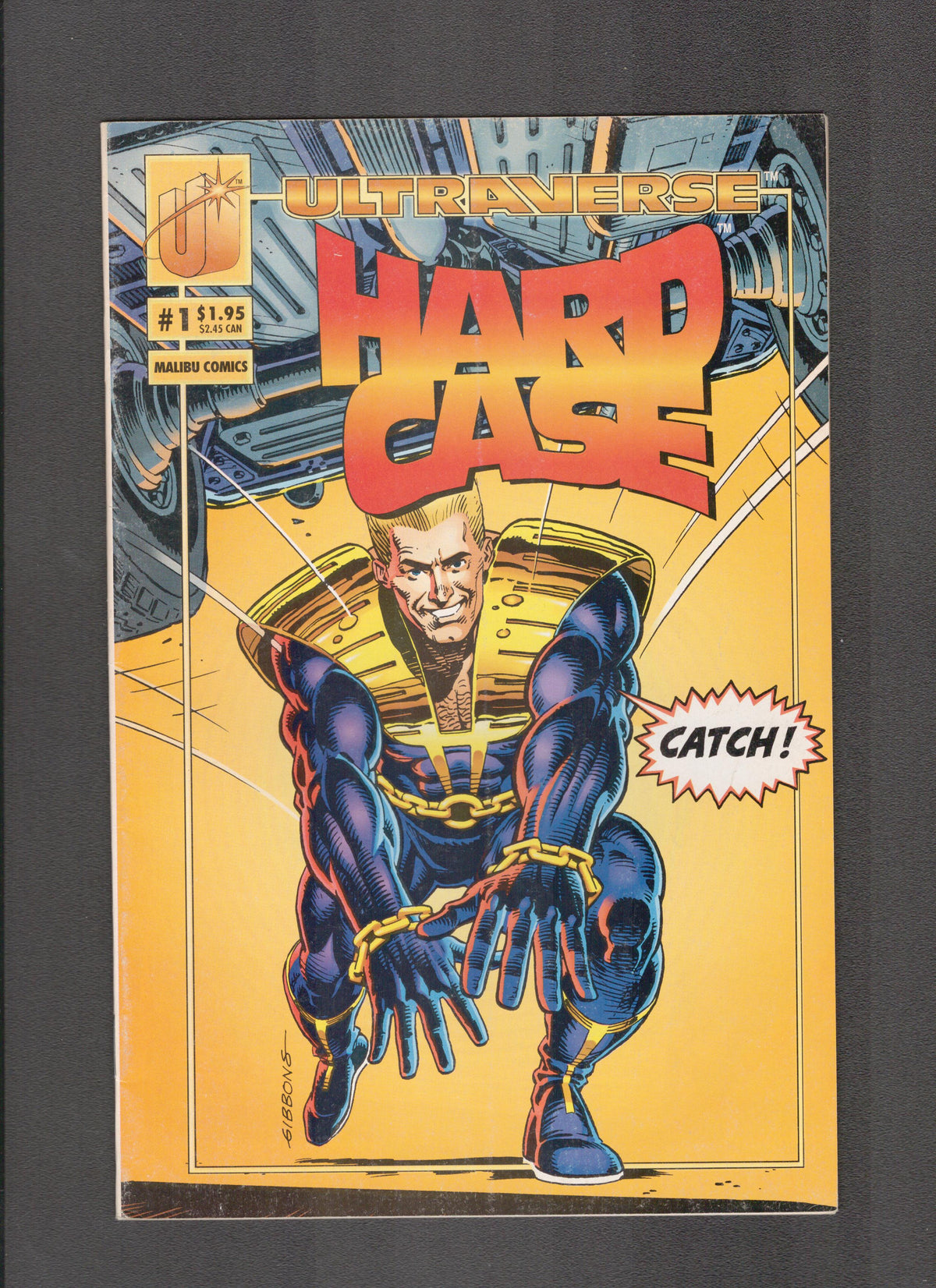 Hard Case #1 (1993) 1st App of Nicholas Lone (Solitaire) Malibu Comics