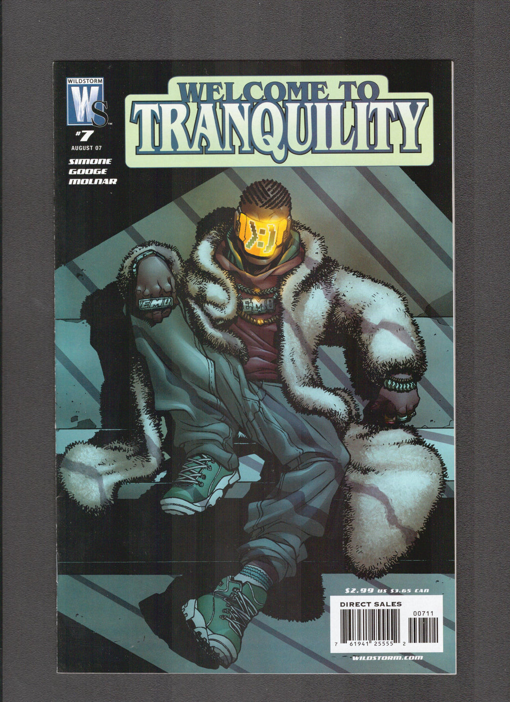 Welcome to Tranquility #7 (2007) Neil Googe Cover Wildstorm Comics