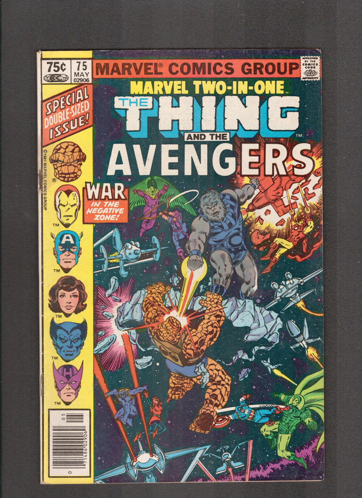 Marvel Two-In-One #75 (1981) Thing and Avengers Marvel Comics