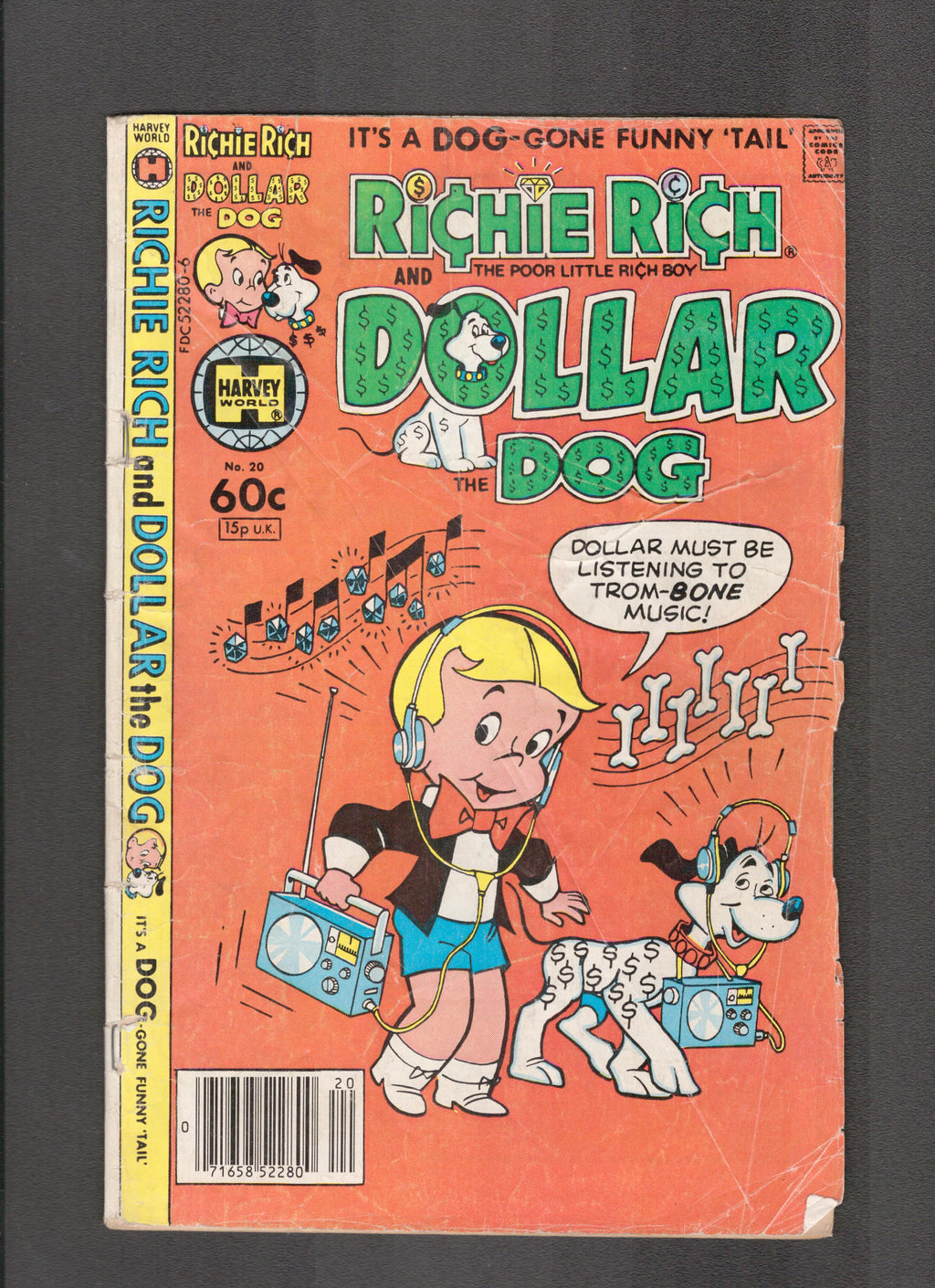 Richie Rich and Dollar the Dog #20 (1981) Harvey Comics