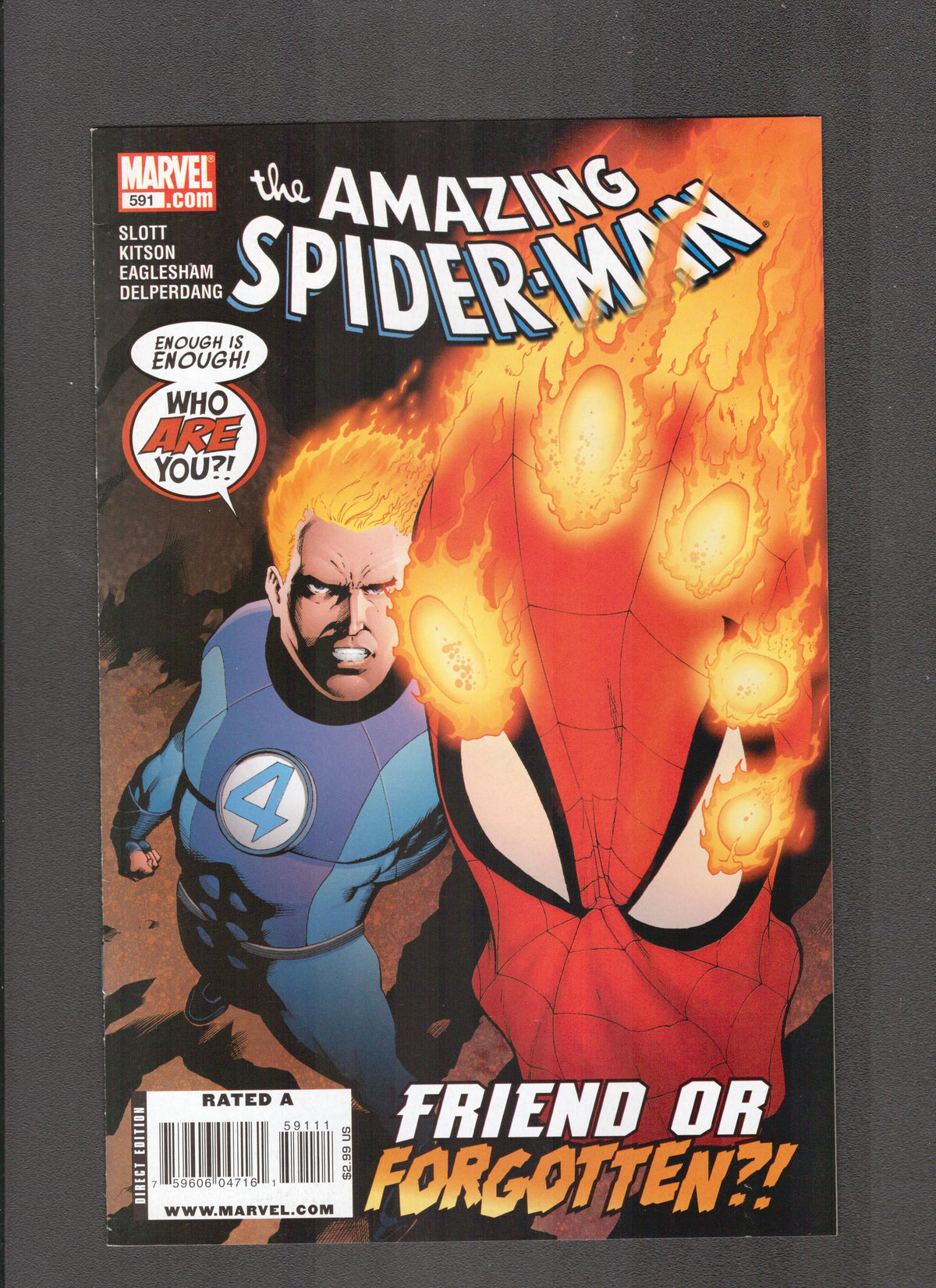 Amazing Spider-Man #591 (2009) Kitson Cover Marvel Comics