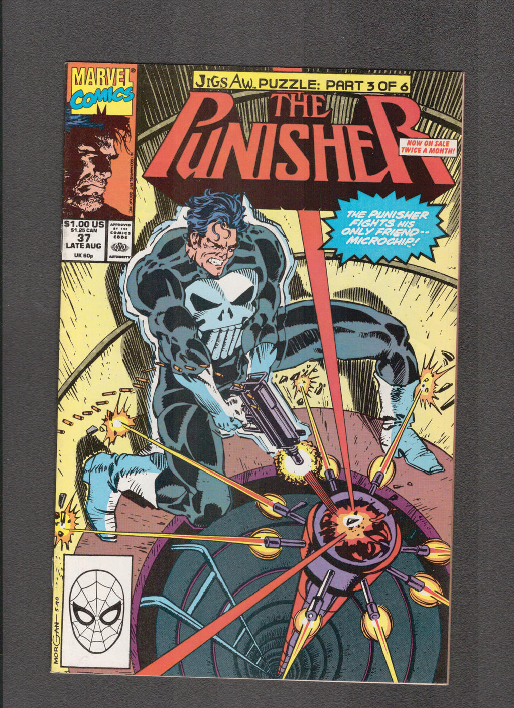 Punisher #37 (1990) Tom Morgan Marvel Comics