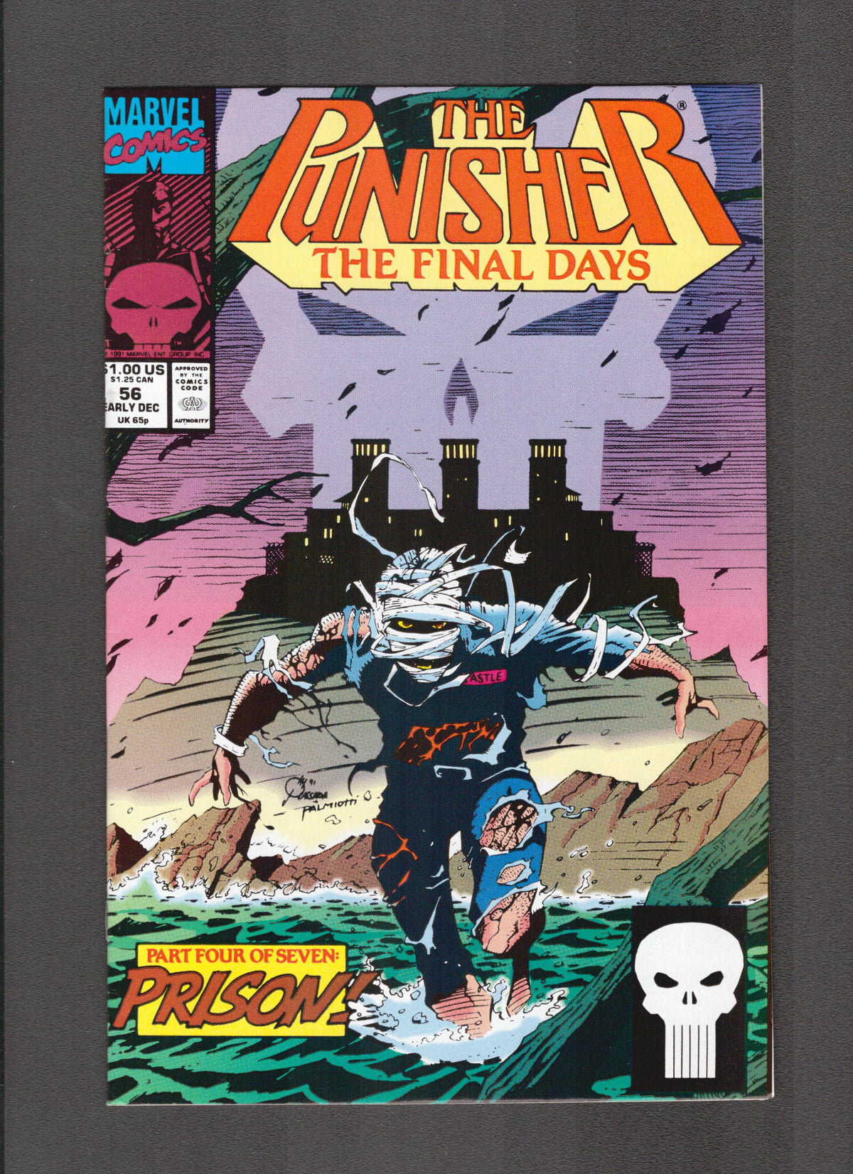 Punisher #56 (1991) Jimmy Palmiotti Marvel Comics