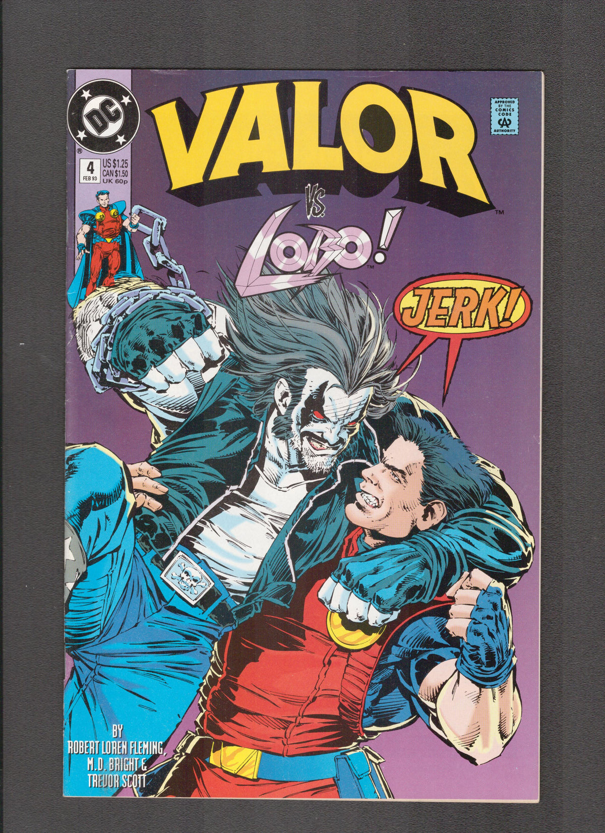 Valor #4 (1993) Mark Bright DC Comics