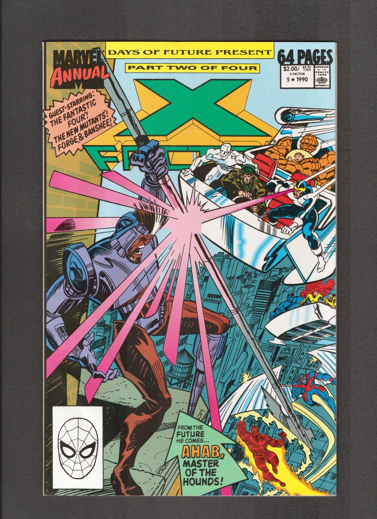 X-Factor Annual #5 (1990) Higher Grade - 1st Ahab Marvel Comics