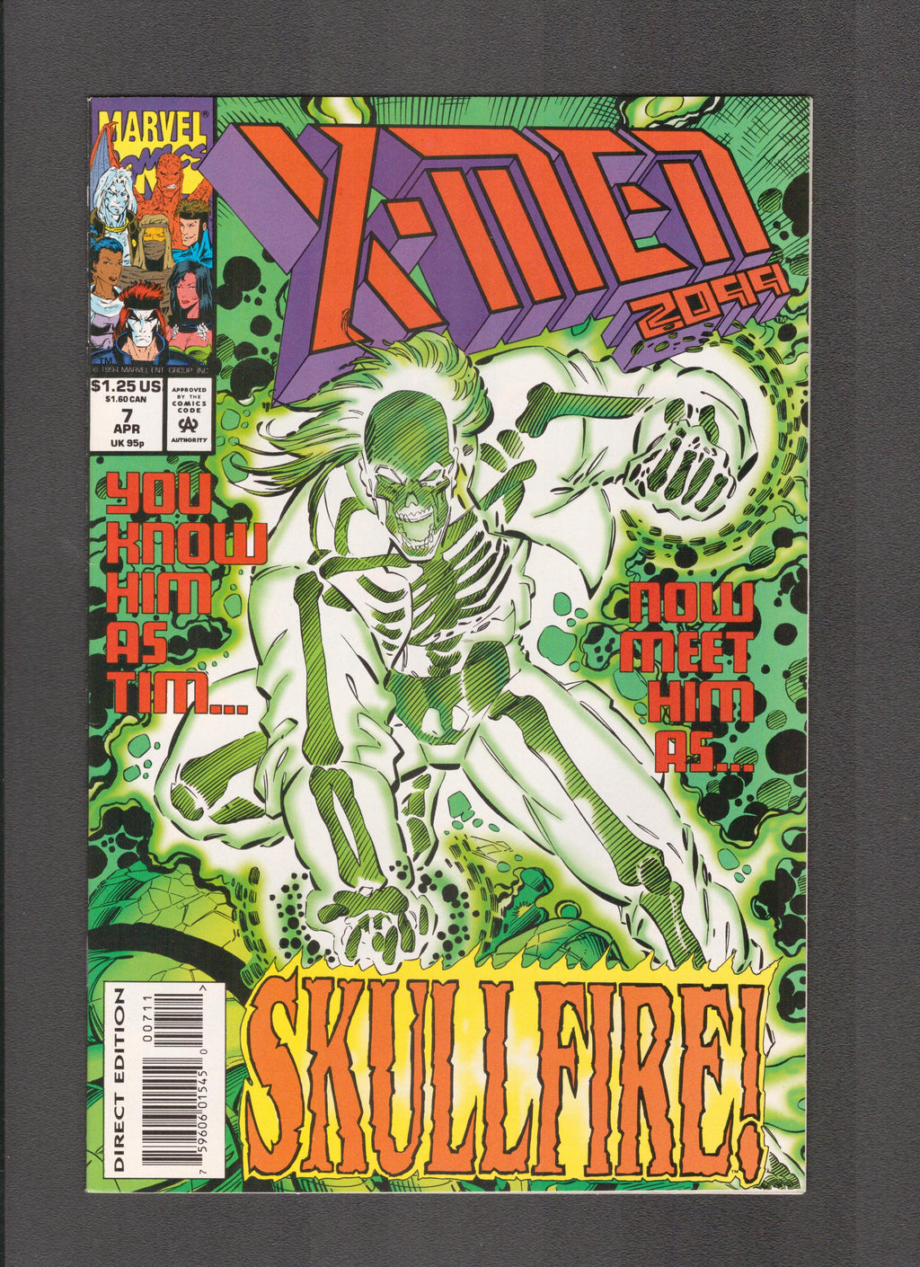 X-Men 2099 #7 (1994) Ron Lim - Higher Grade Marvel Comics