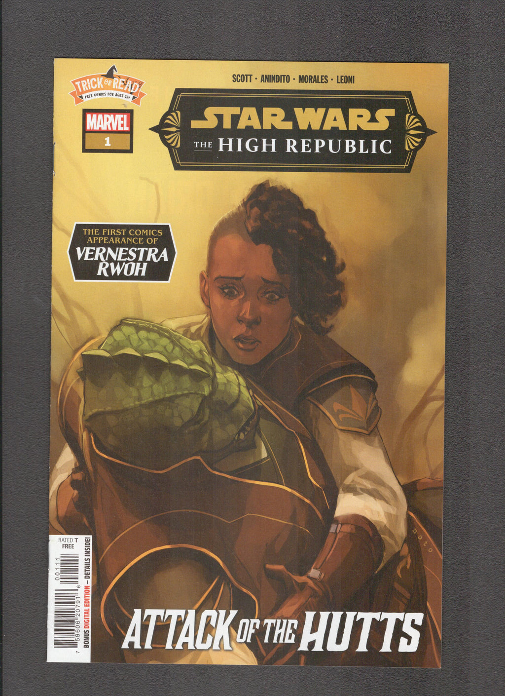 Star Wars the High Republic Trick or Read #1 (2023) Vernestra Rwoh Marvel Comics