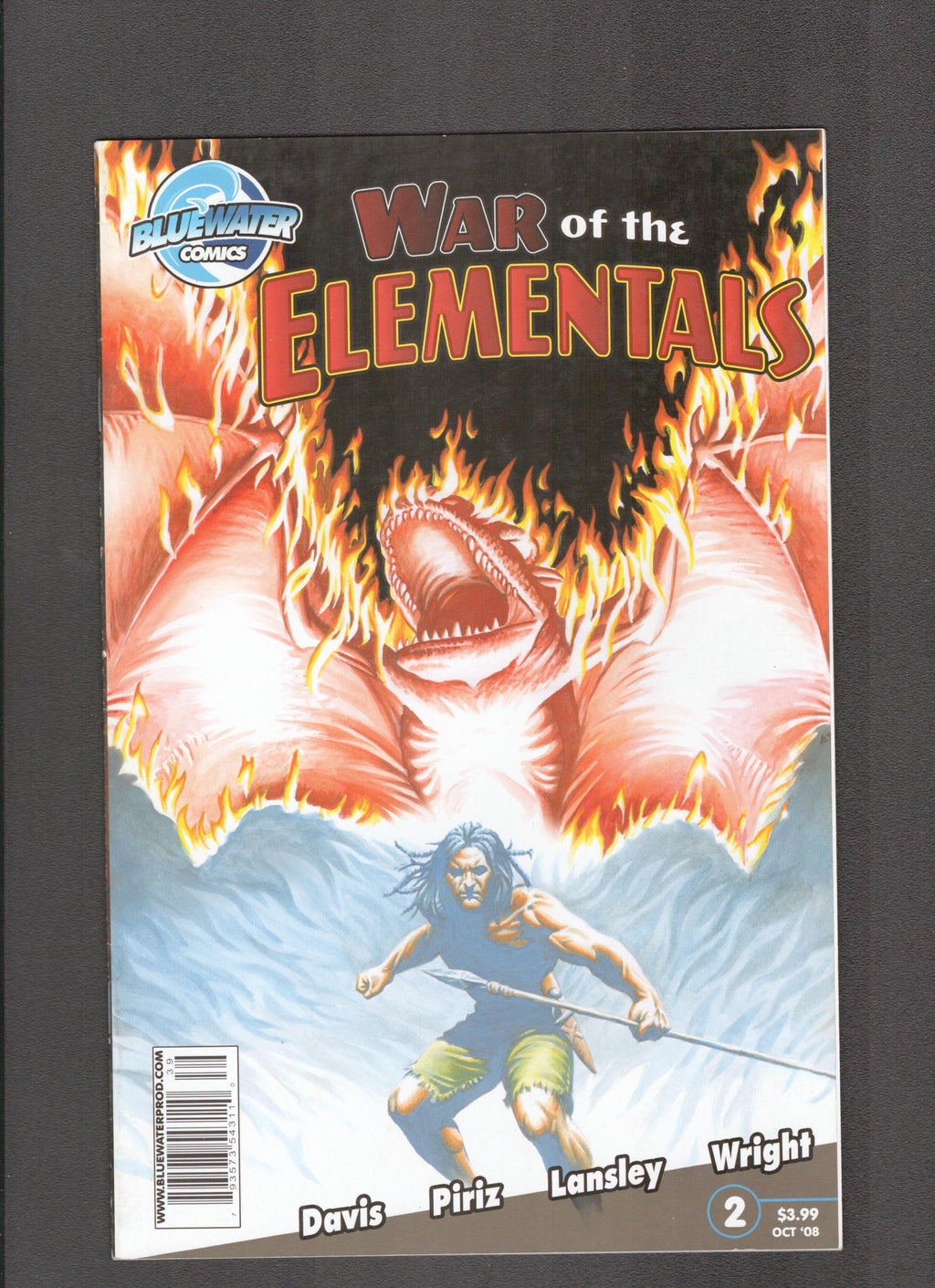War of the Elementals #2 (2008) Blue Water Comics