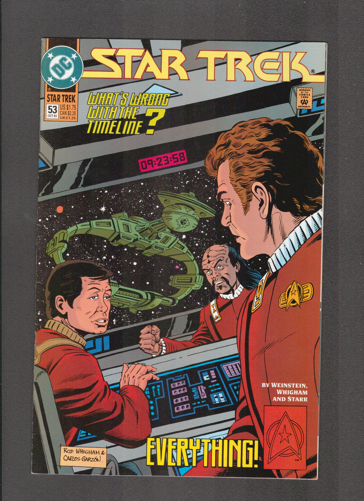 Star Trek #53 (1993) Rod Whigham DC Comics
