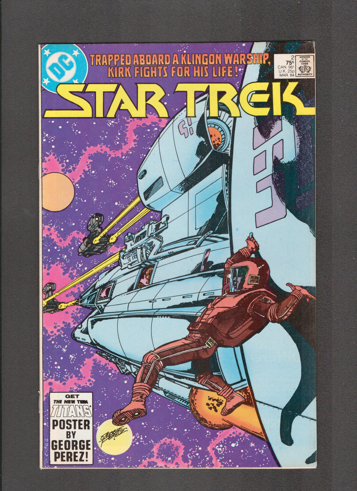 Star Trek #2 (1984) Georg Perez DC Comics