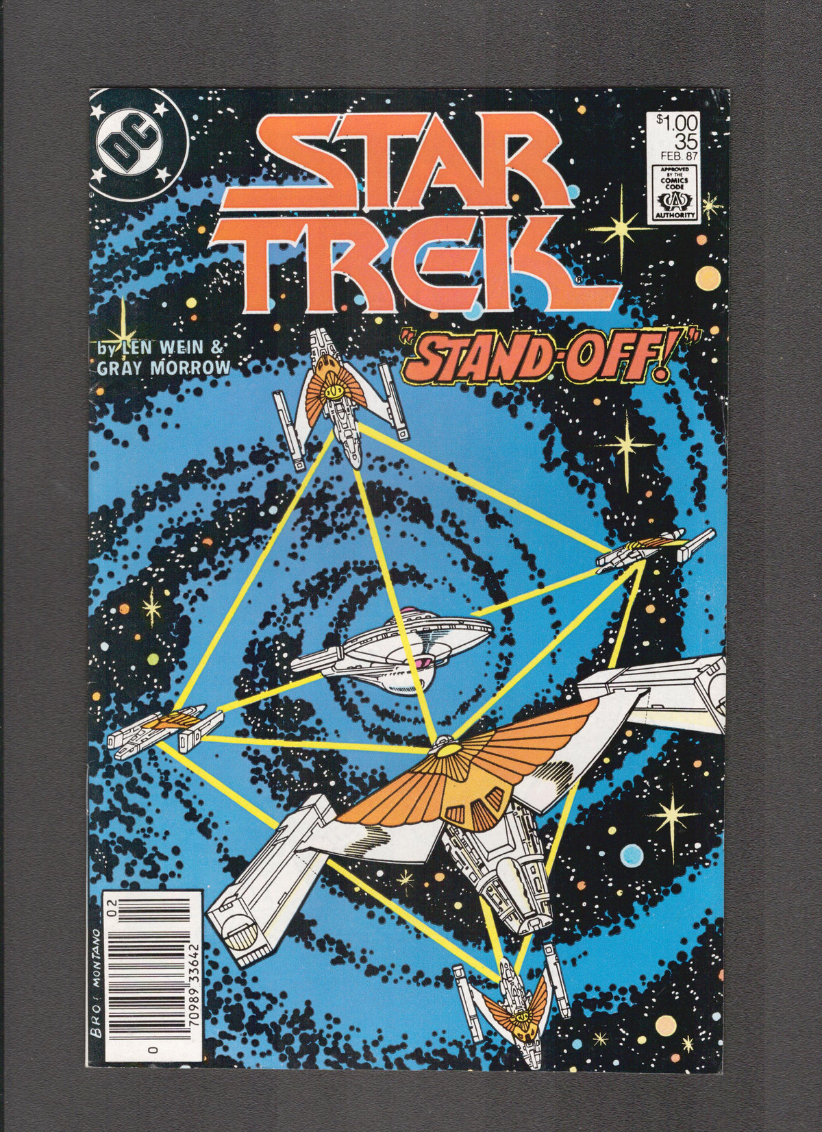 Star Trek #35 (1986) Joe Brizowski DC Comics