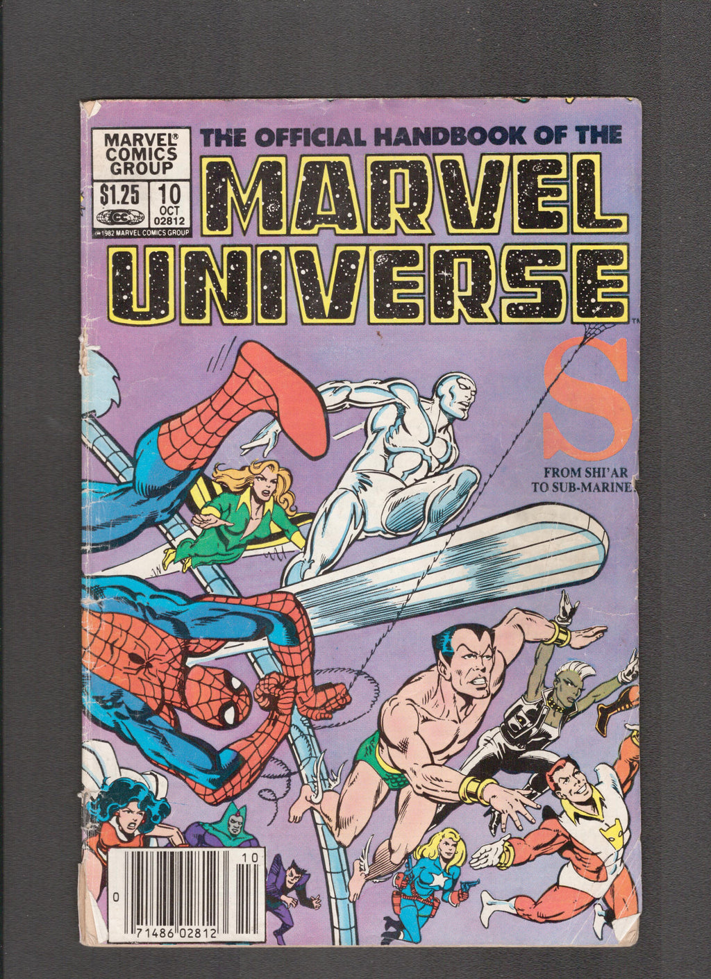 Official Handbook of the Marvel Universe #10 (1983) John Byrne Marvel Comics