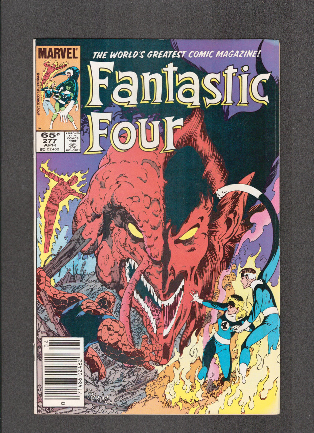 Fantastic Four #277 (1985) John Byrne - Mike Carlin Marvel Comics