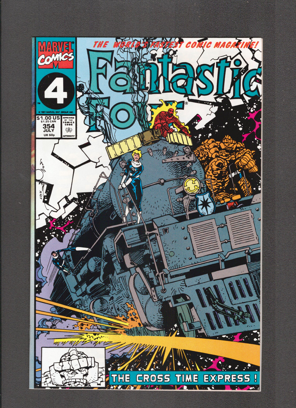 Fantastic Four #354 (1991) Walter Simonson Marvel Comics