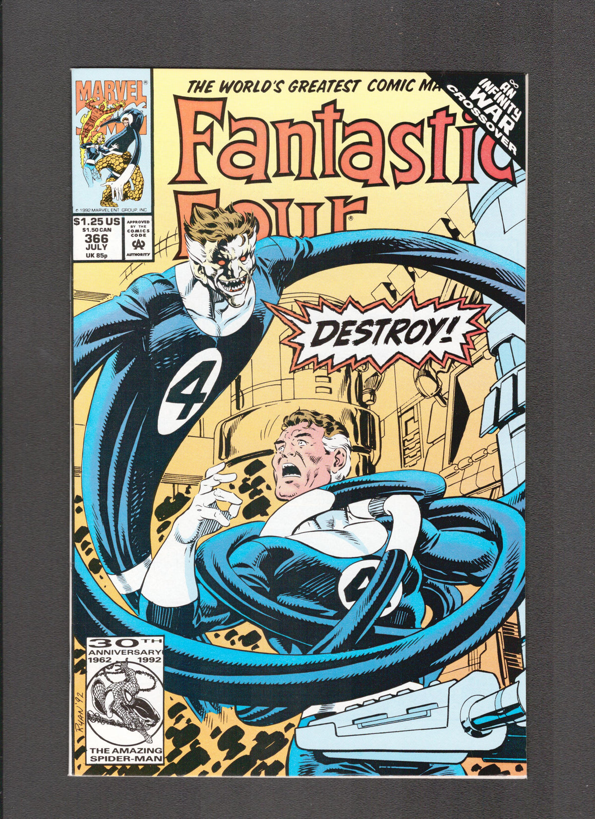 Fantastic Four #366 (1992) Paul Ryan Marvel Comics