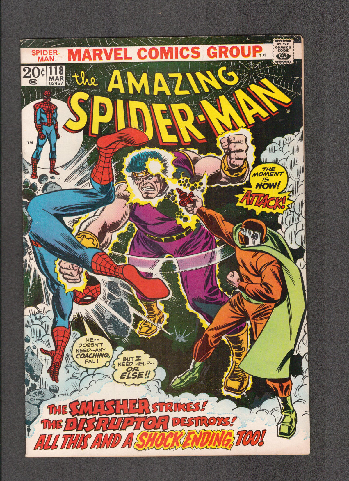 Amazing Spider-Man #118 (1973) Stan Lee Marvel Comics
