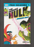True Believers: Hulk - Mindless Hulk #1 (2019) Reprints #299 Marvel Comics