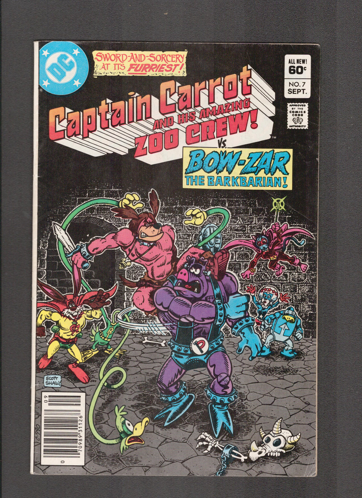 Captain Carrot and His Amazing Zoo Crew #7 (1982) Giordano, Thomas DC Comics