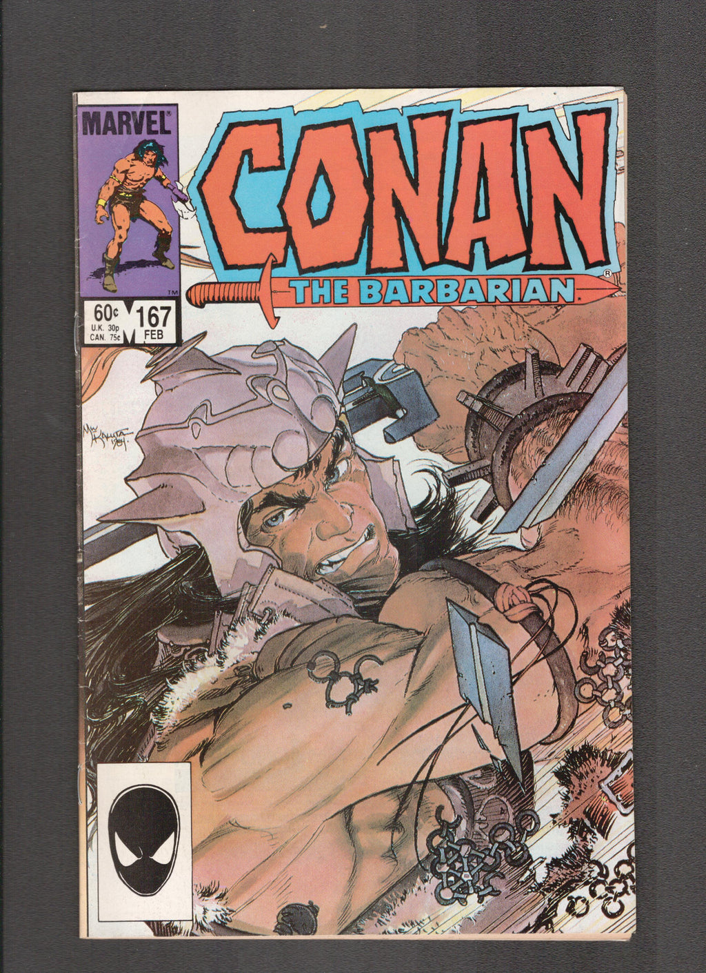 Conan the Barbarian #167 (1985) Larry Hama, John Buscema Marvel Comics