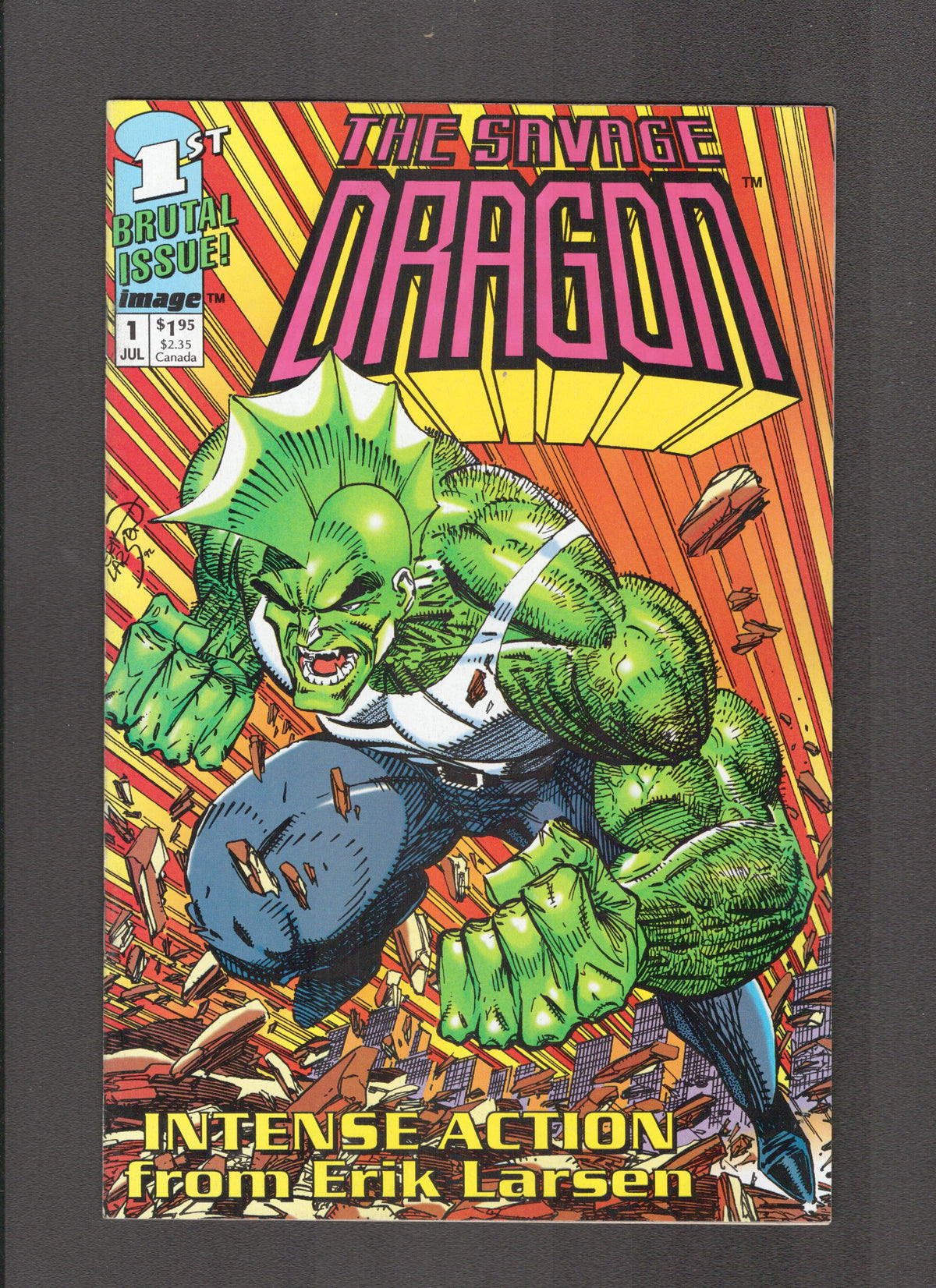 Savage Dragon #1 (1992) Erik Larsen Image Comics