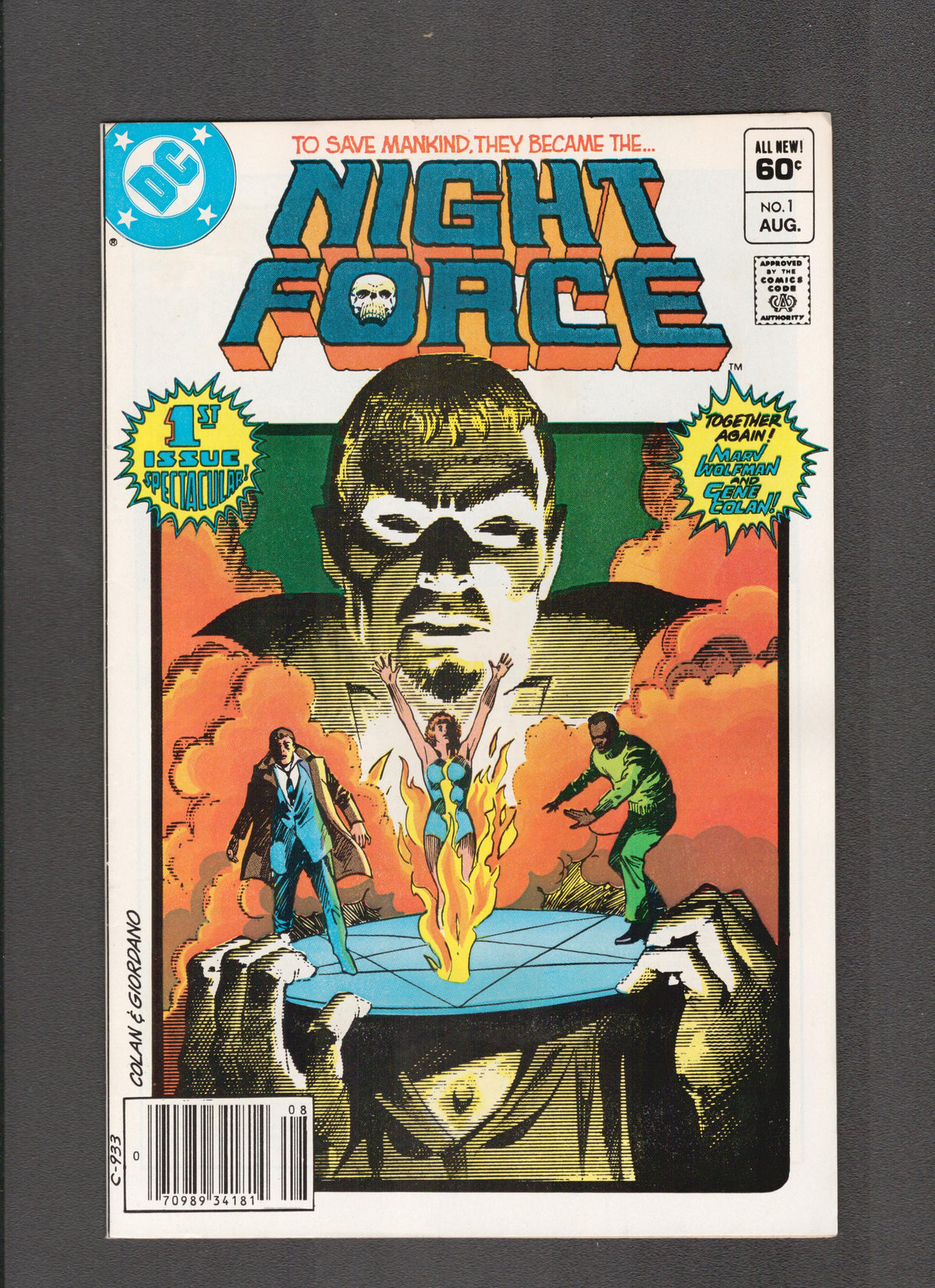 Night Force #1 (1982) Dick Giordano DC Comics