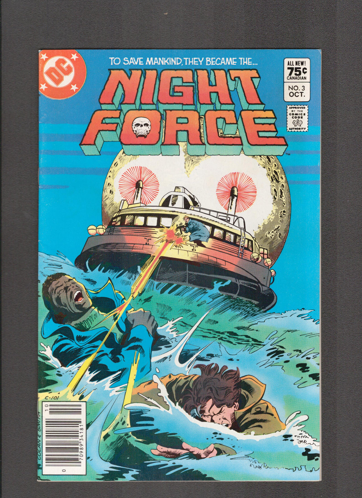 Night Force #3 (1982) Gene Colan DC Comics