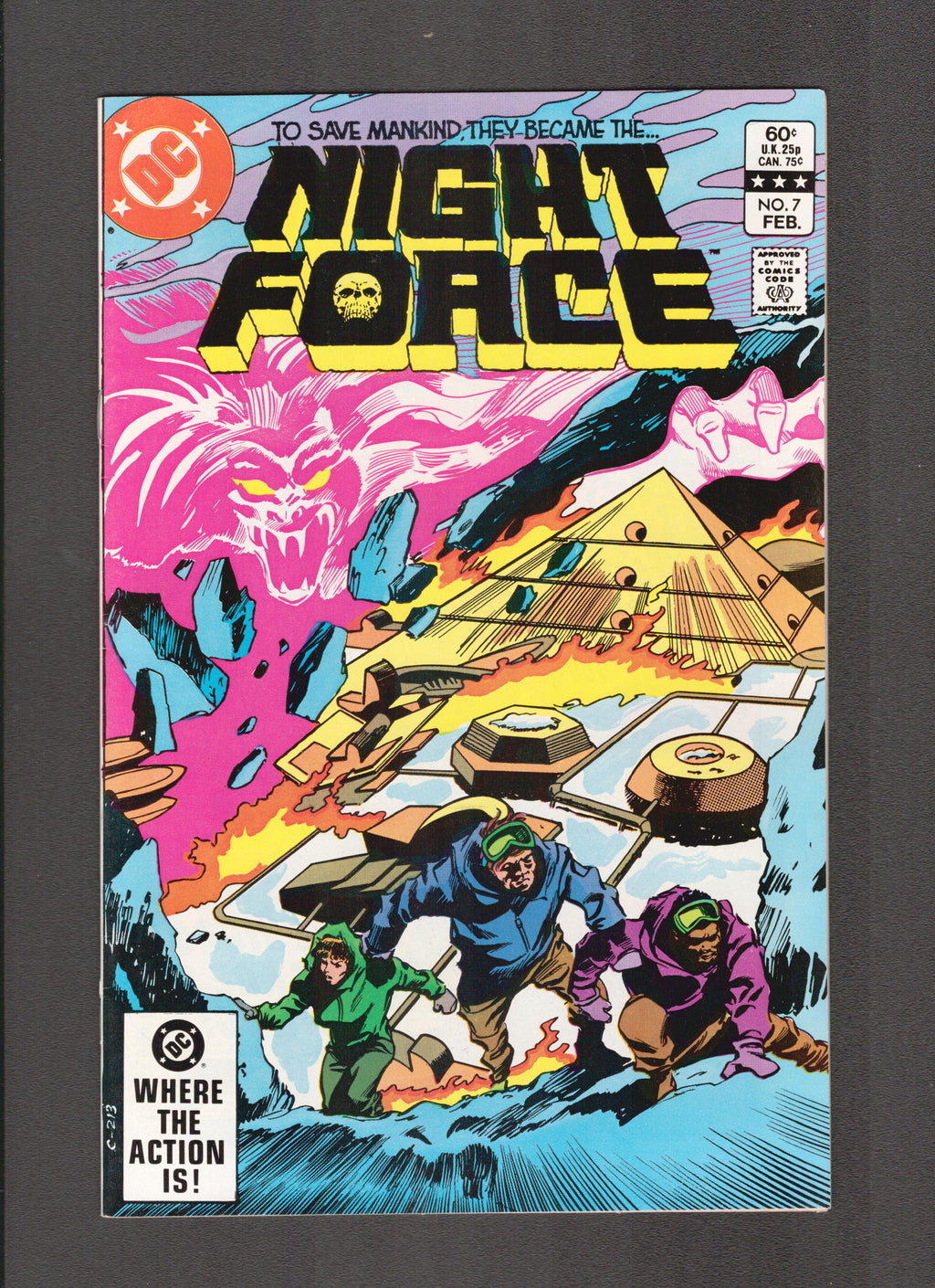 Night Force #7 (1983) Gene Colan DC Comics