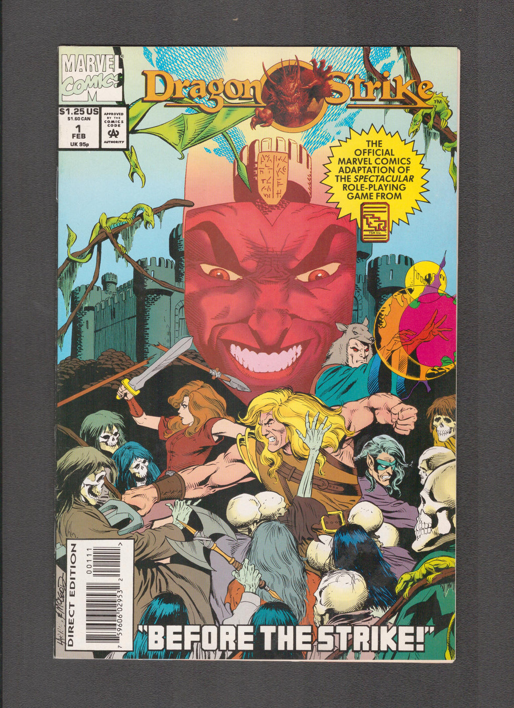 Dragon Strike #1 (1994) Marvel Comics