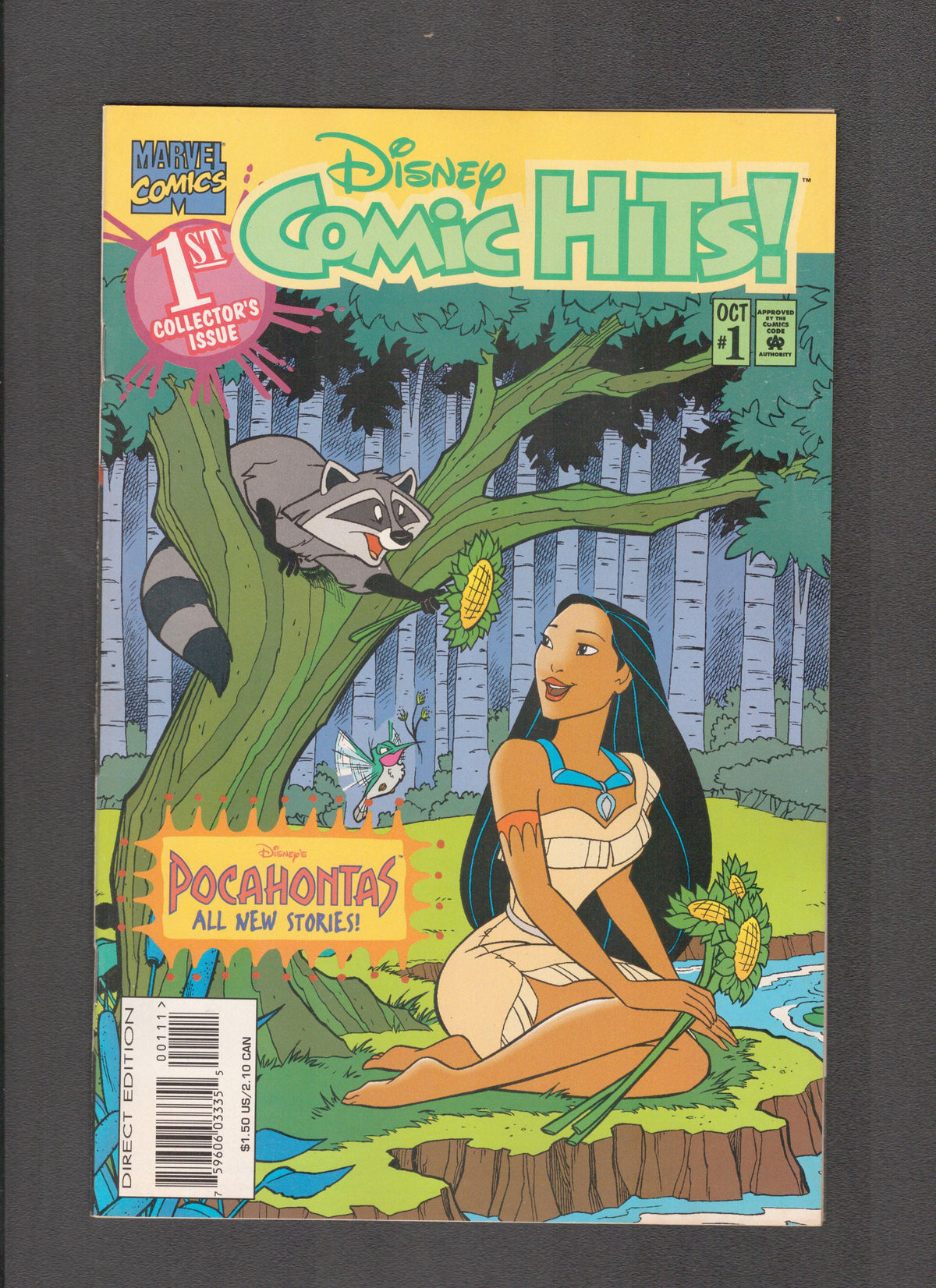Disney Comic Hits #1 (1995) Pocahontas Marvel Comics