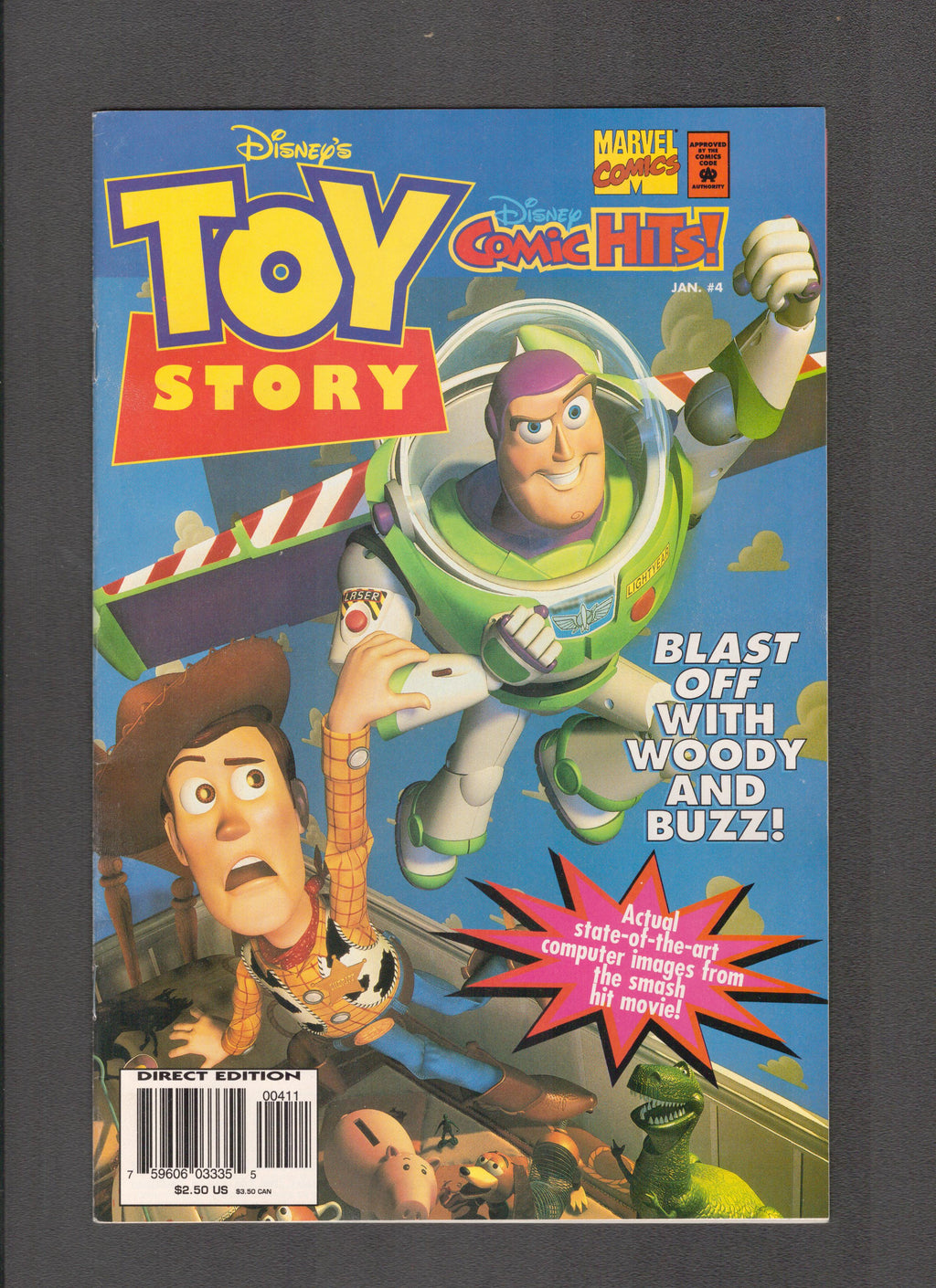 Disney Comic Hits #4 (1996) Toy Story Marvel Comics