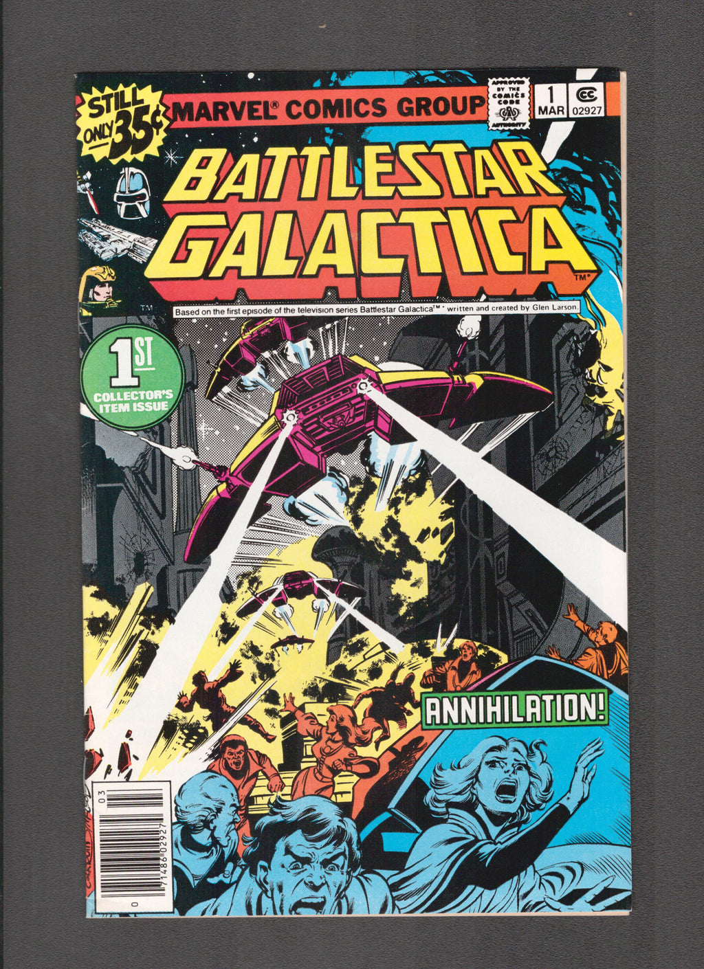 Battlestar Galactica #1 (1979) Dave Cockrum, Ernie Colan Marvel Comics