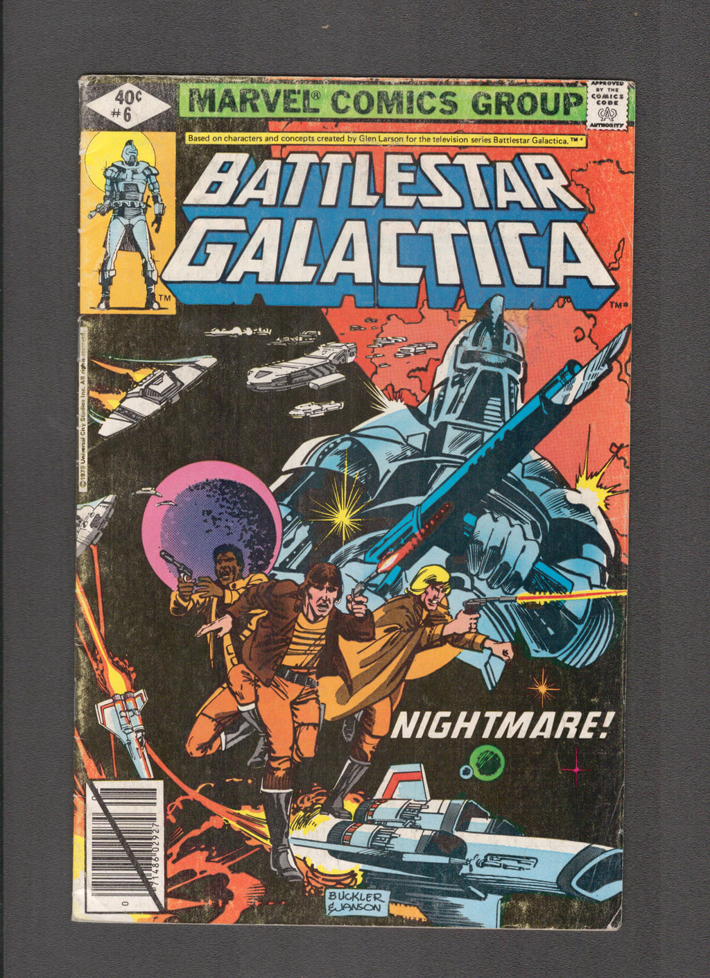 Battlestar Galactica #6 (1979) Marvel Comics