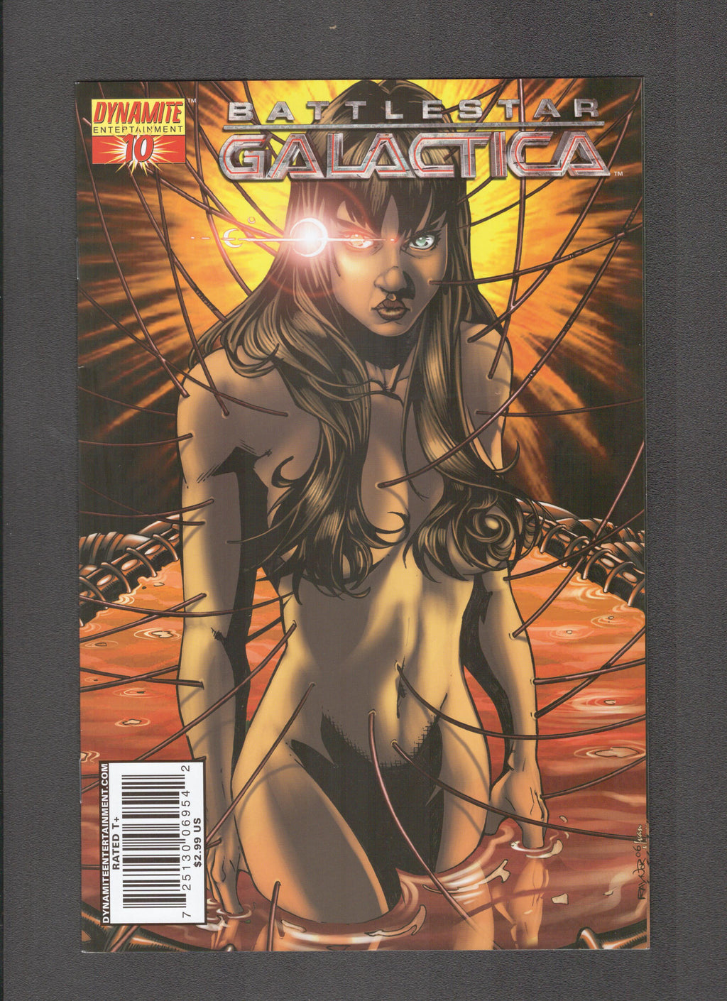 Battlestar Galactica #10 (2007) Raynor Variant Dynamite Comics