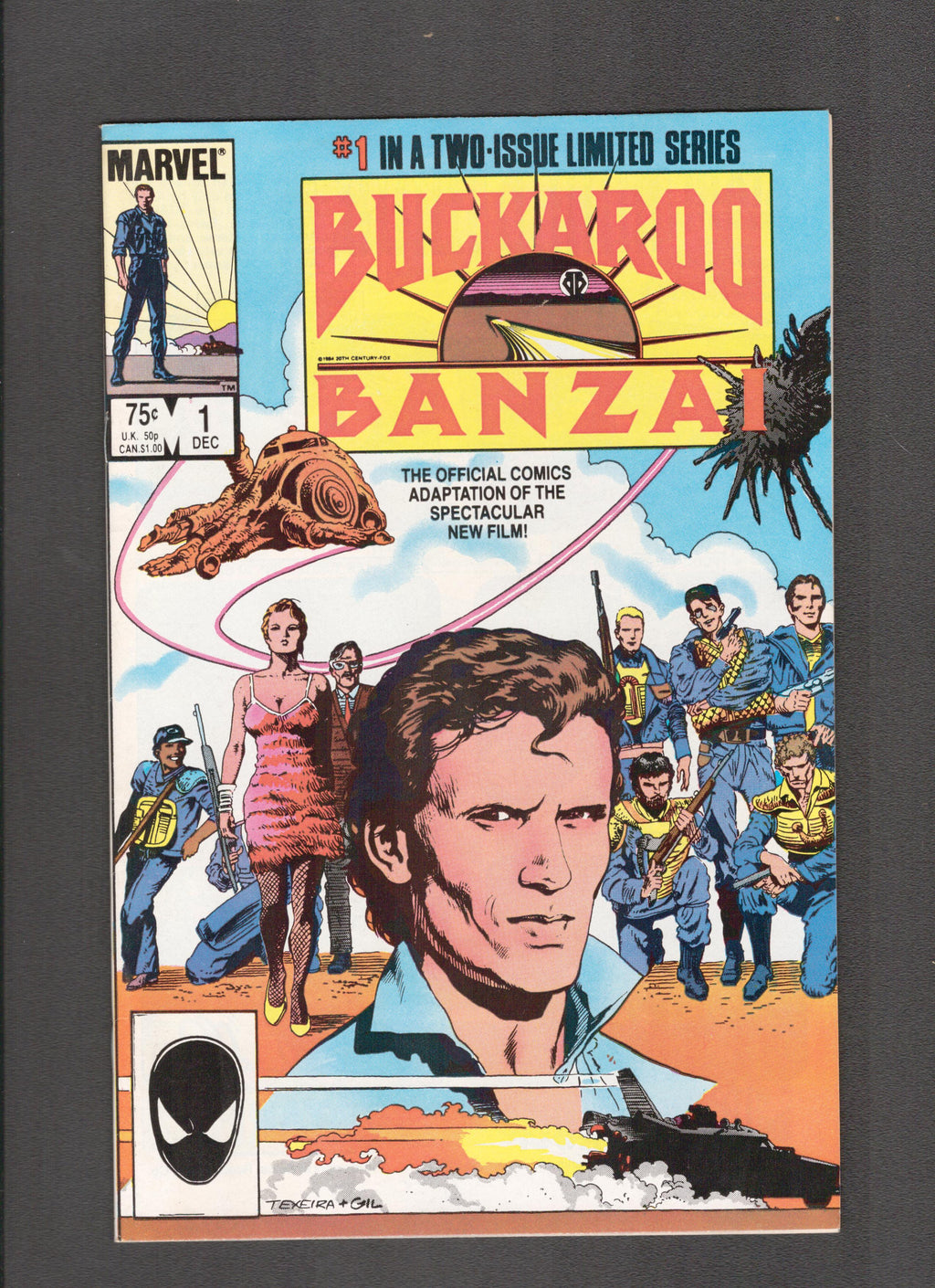 Buckaroo Bonzai #1 (1984) Marvel Comics