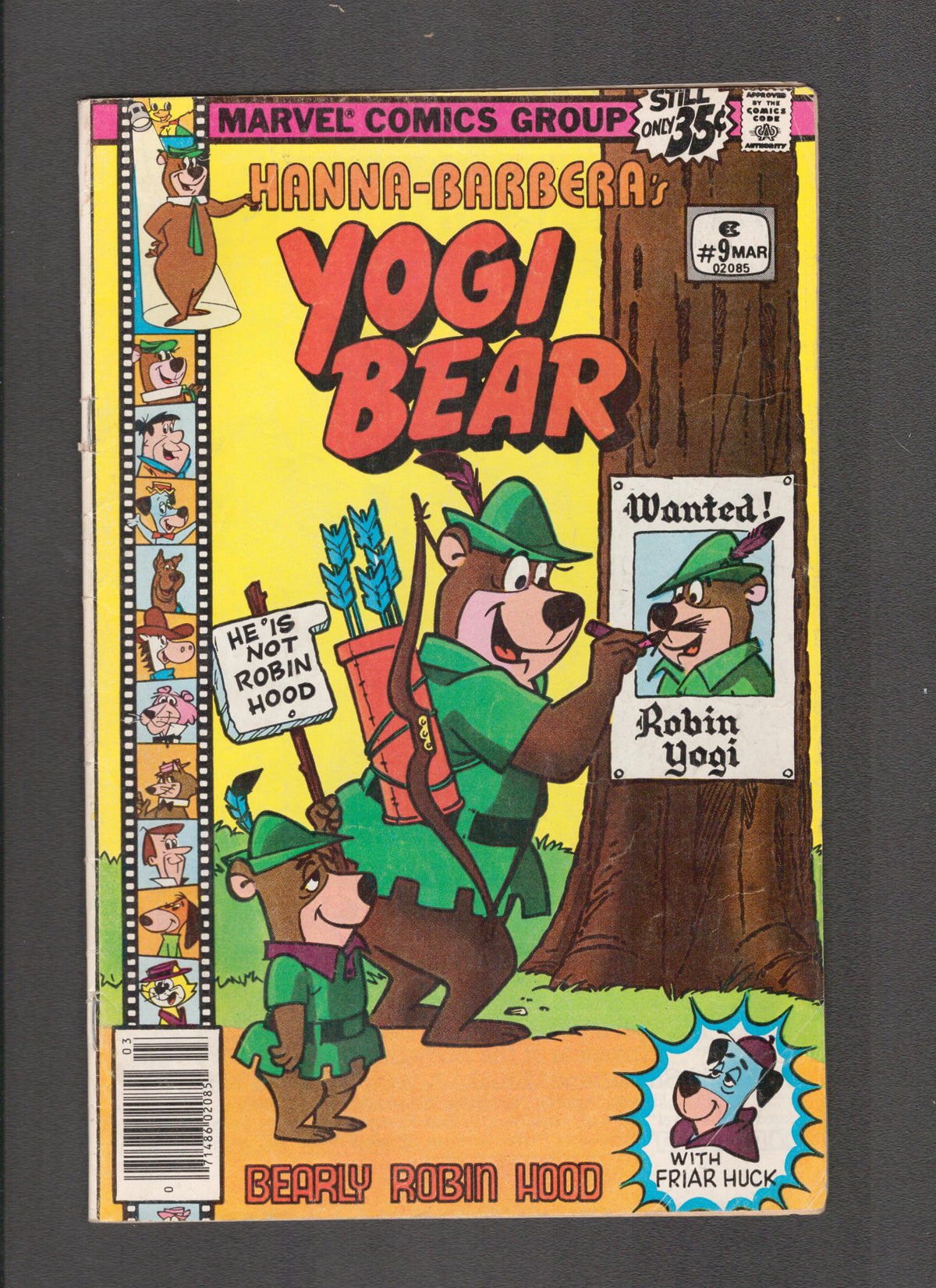 Yogi Bear #9 (1979) Hanna- Barberra Marvel Comics