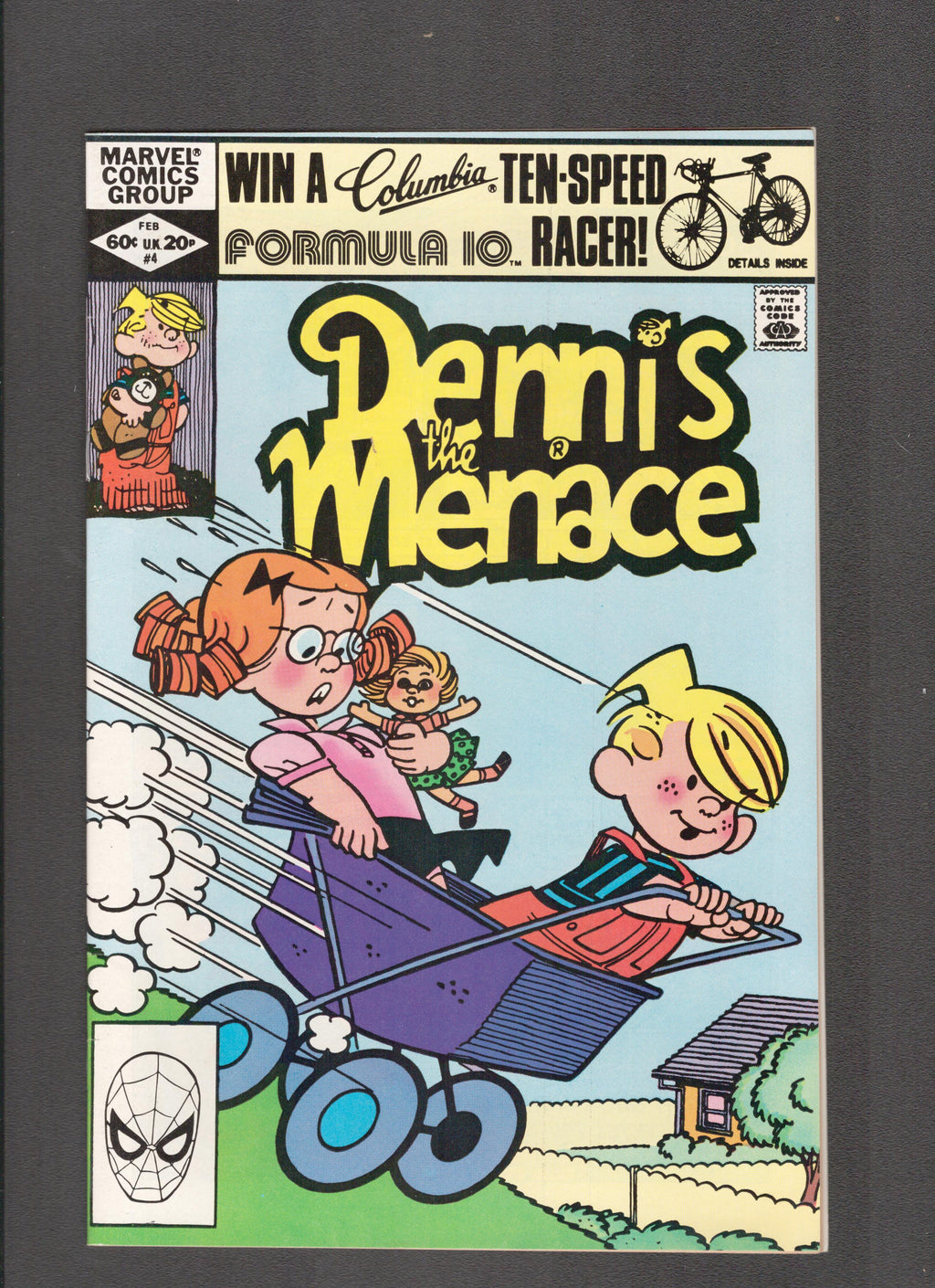 Dennis the Menace #4 (1982) Hank Ketcham Marvel Comics