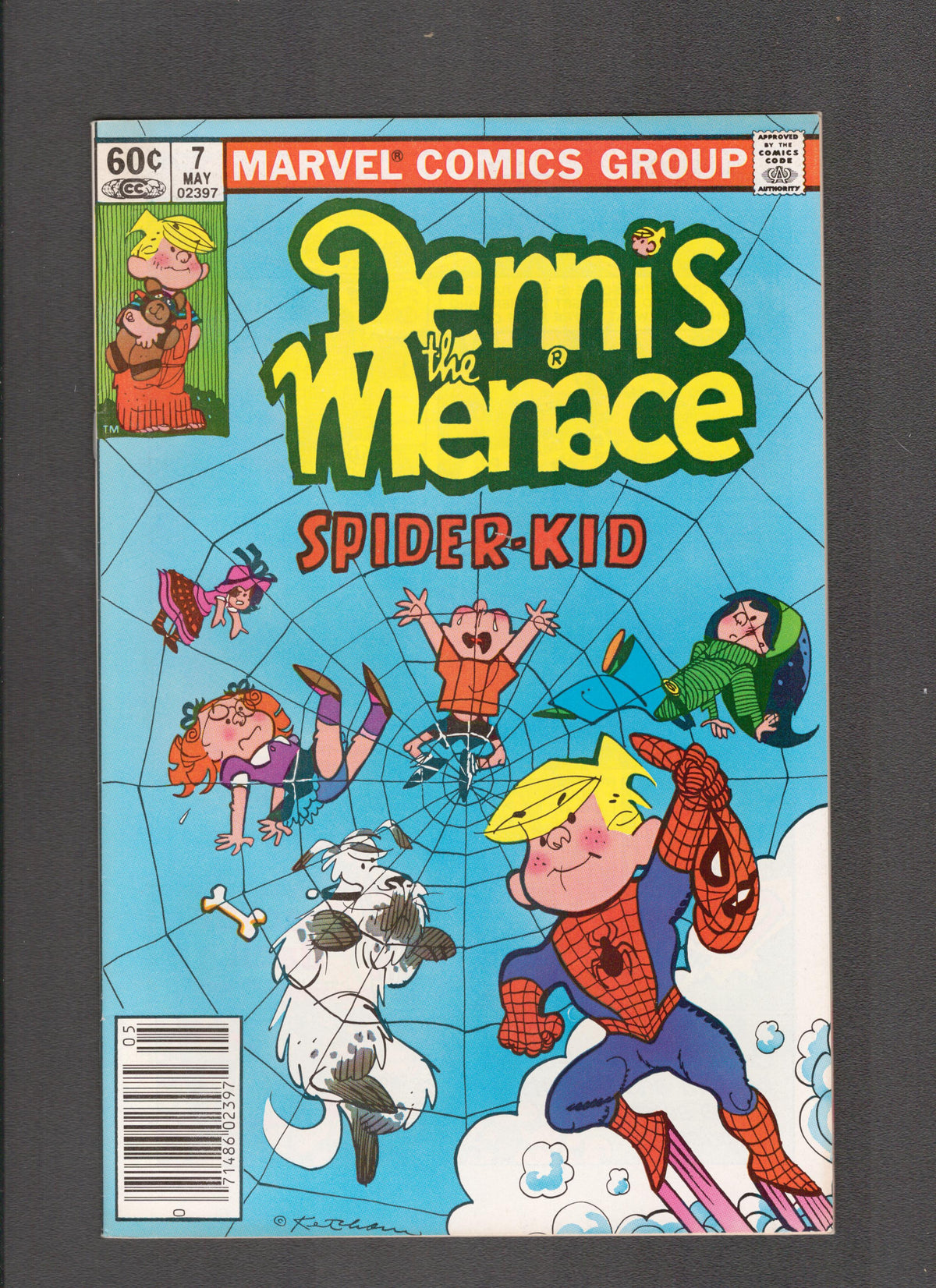 Dennis the Menace #7 (1982) Hank Ketcham Marvel Comics
