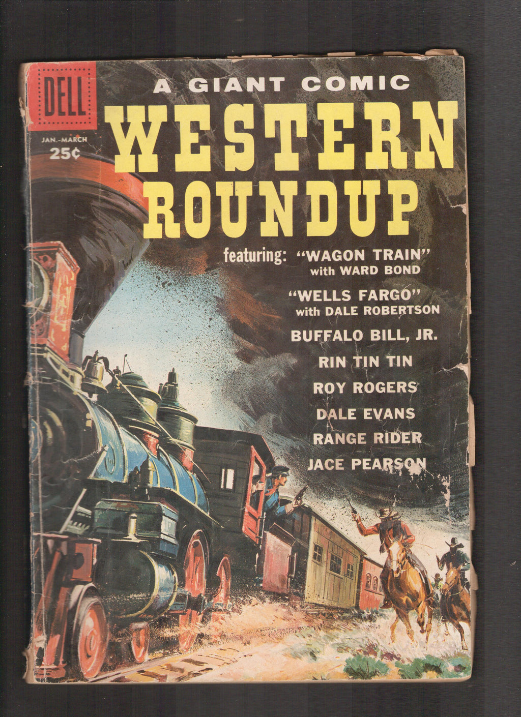 Western Roundup #25 (1953) Dell Comics