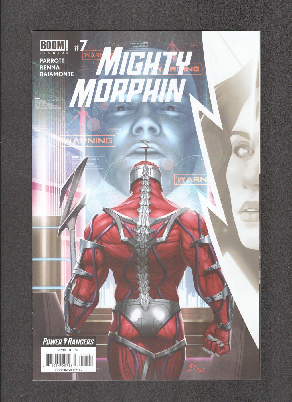 Mighty Morphin #7 (2021) Inhyuk Lee Cover BOOM! Comics