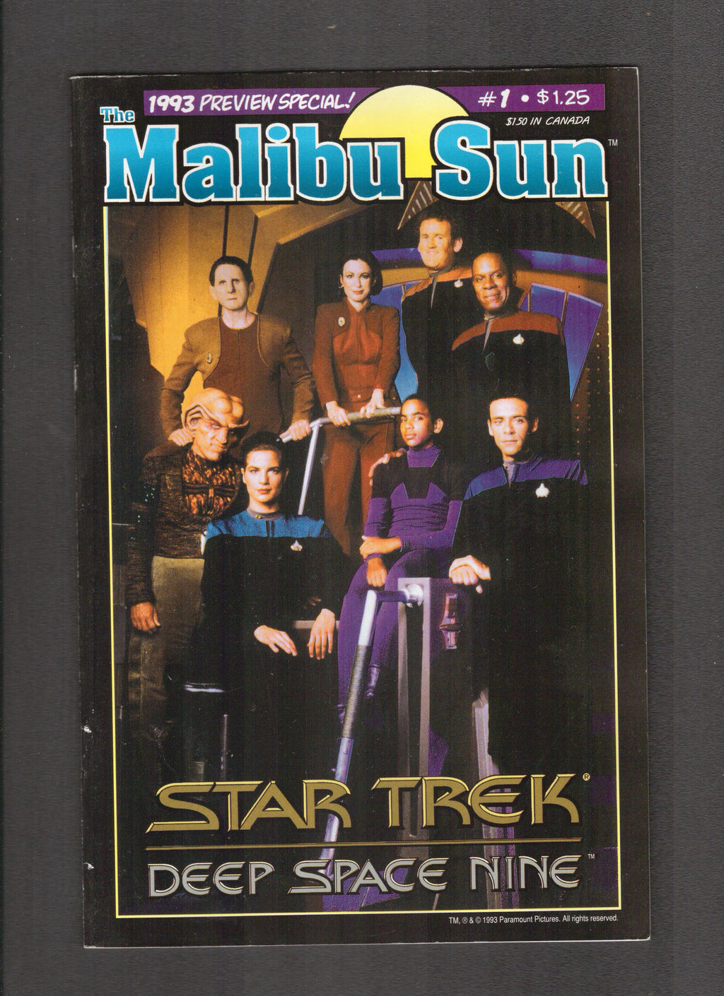Malibu Sun Special #1 (1993) Preview Malibu Comics